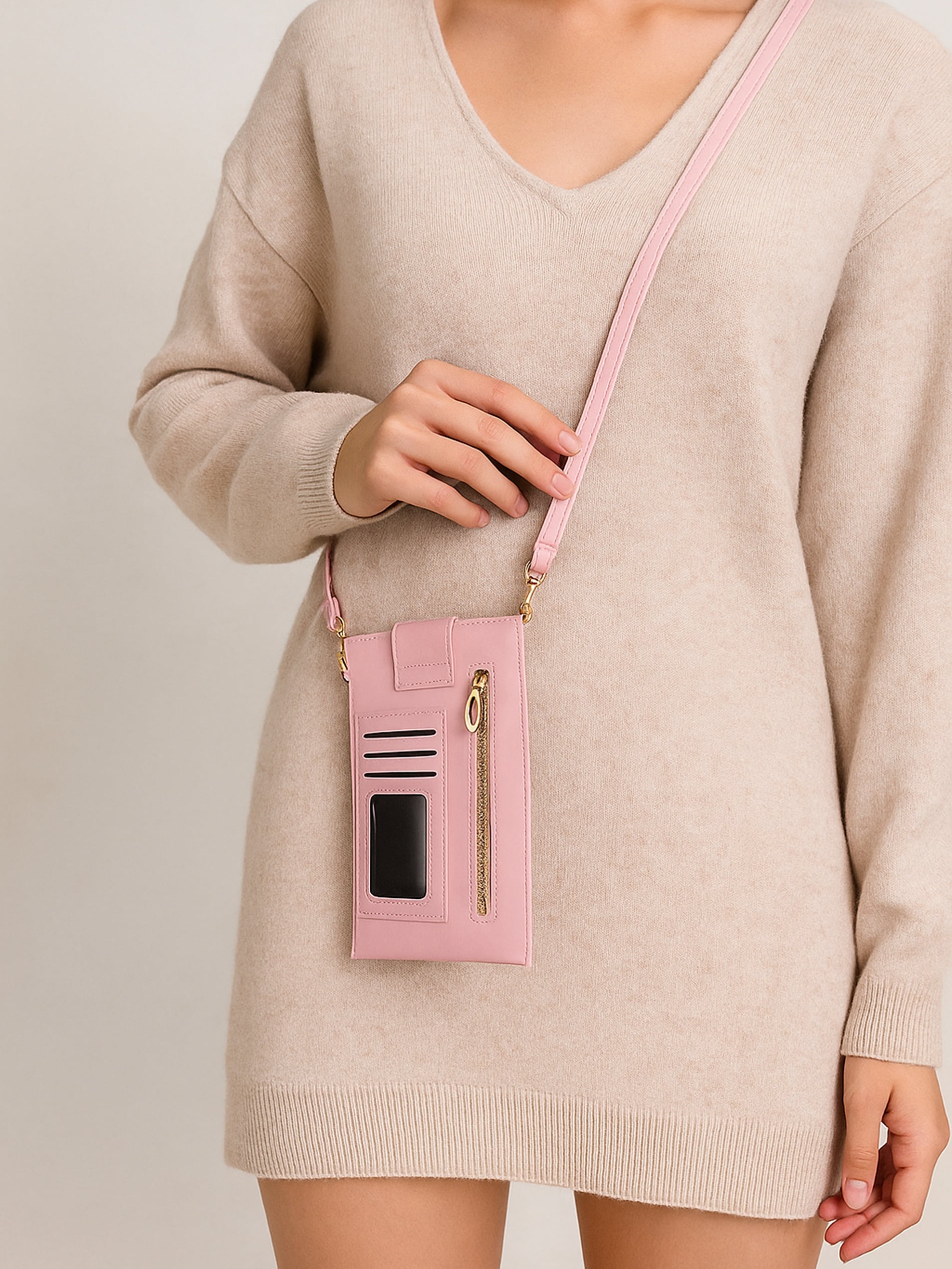 Sinsay - Saszetka - różowy