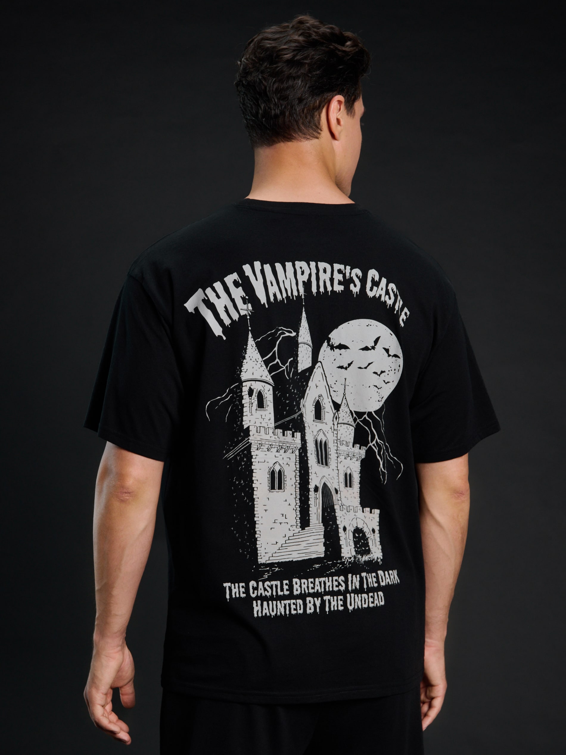 Sinsay - Bawełniana piżama oversize z nadrukiem na plecach - wielobarwny