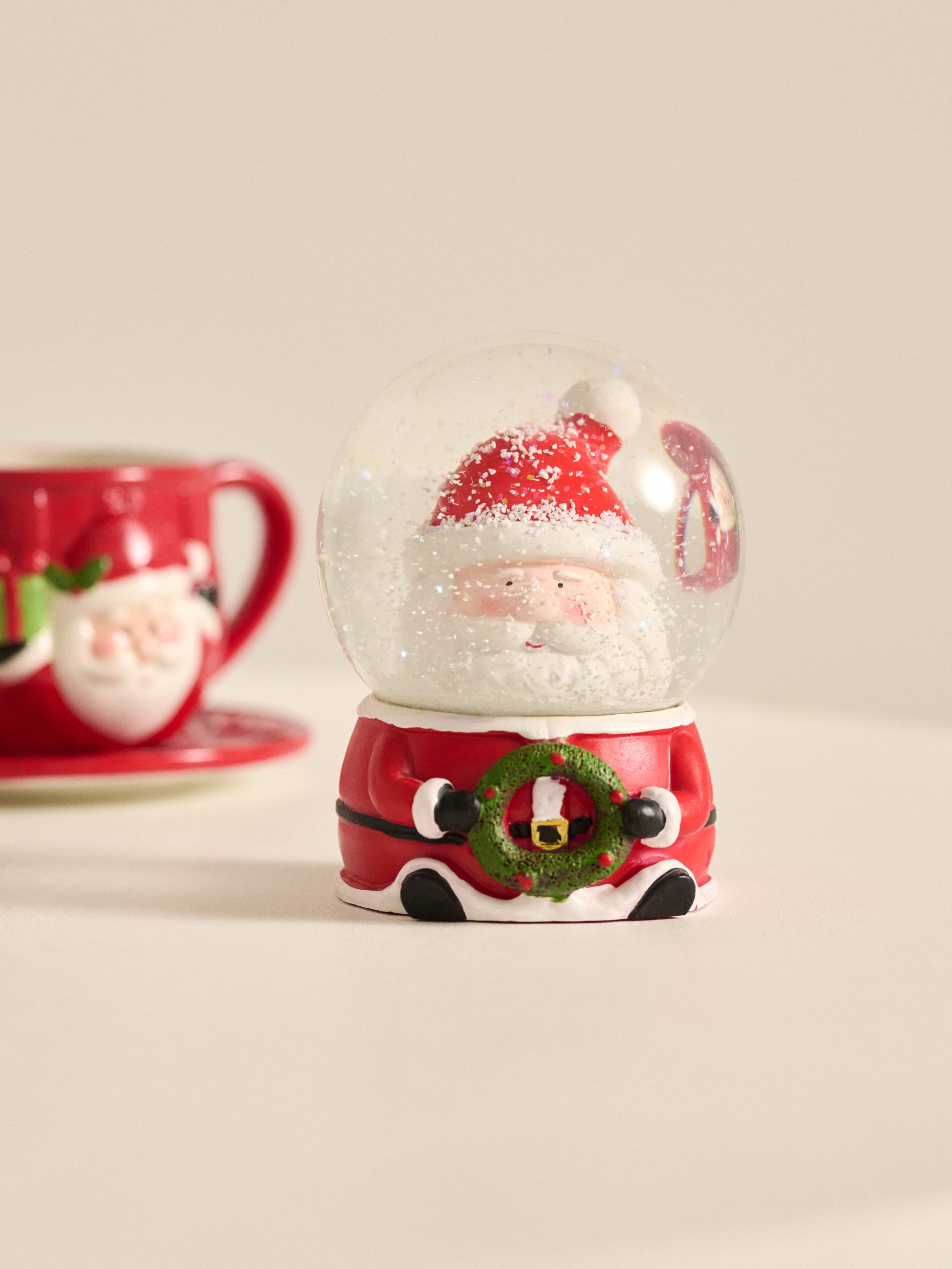 Sinsay - Χριστουγεννιάτικη χιονόμπαλα με τον Άι Βασίλη - πολυχρωμο φωτογραφία