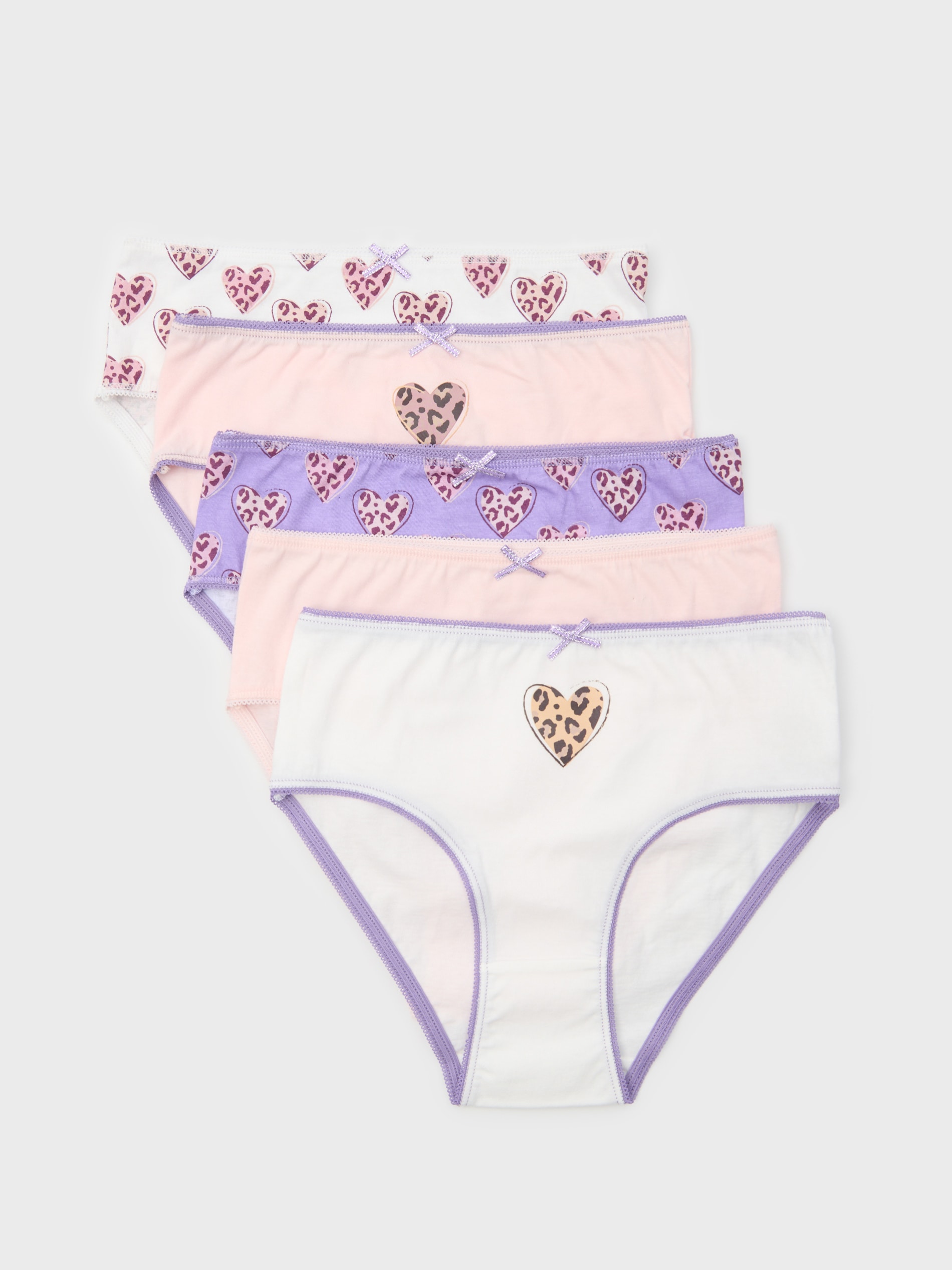 Sinsay - Bawełniane majtki 5 pack - wielobarwny