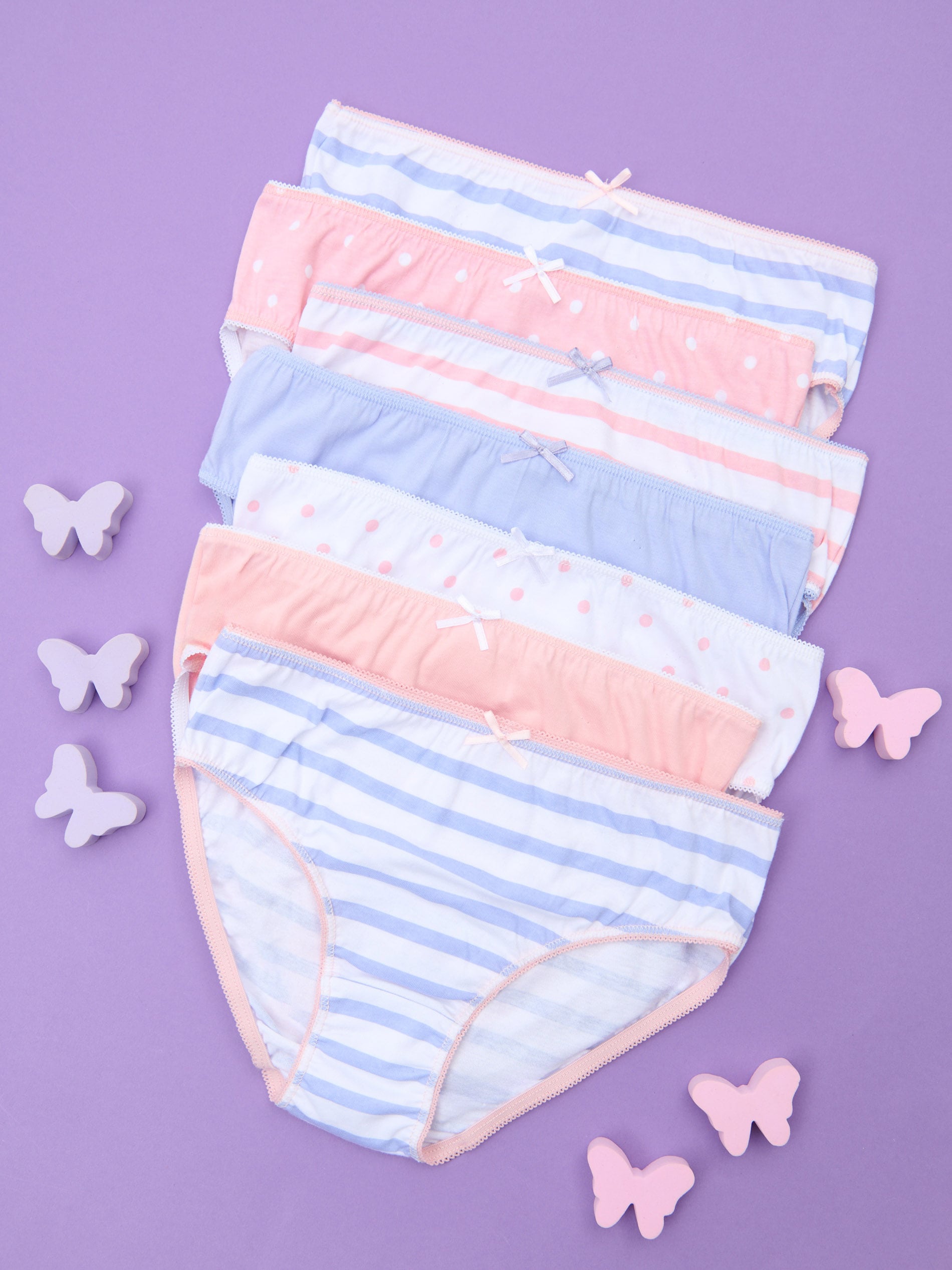 Sinsay - Majtki 7 pack - wielobarwny