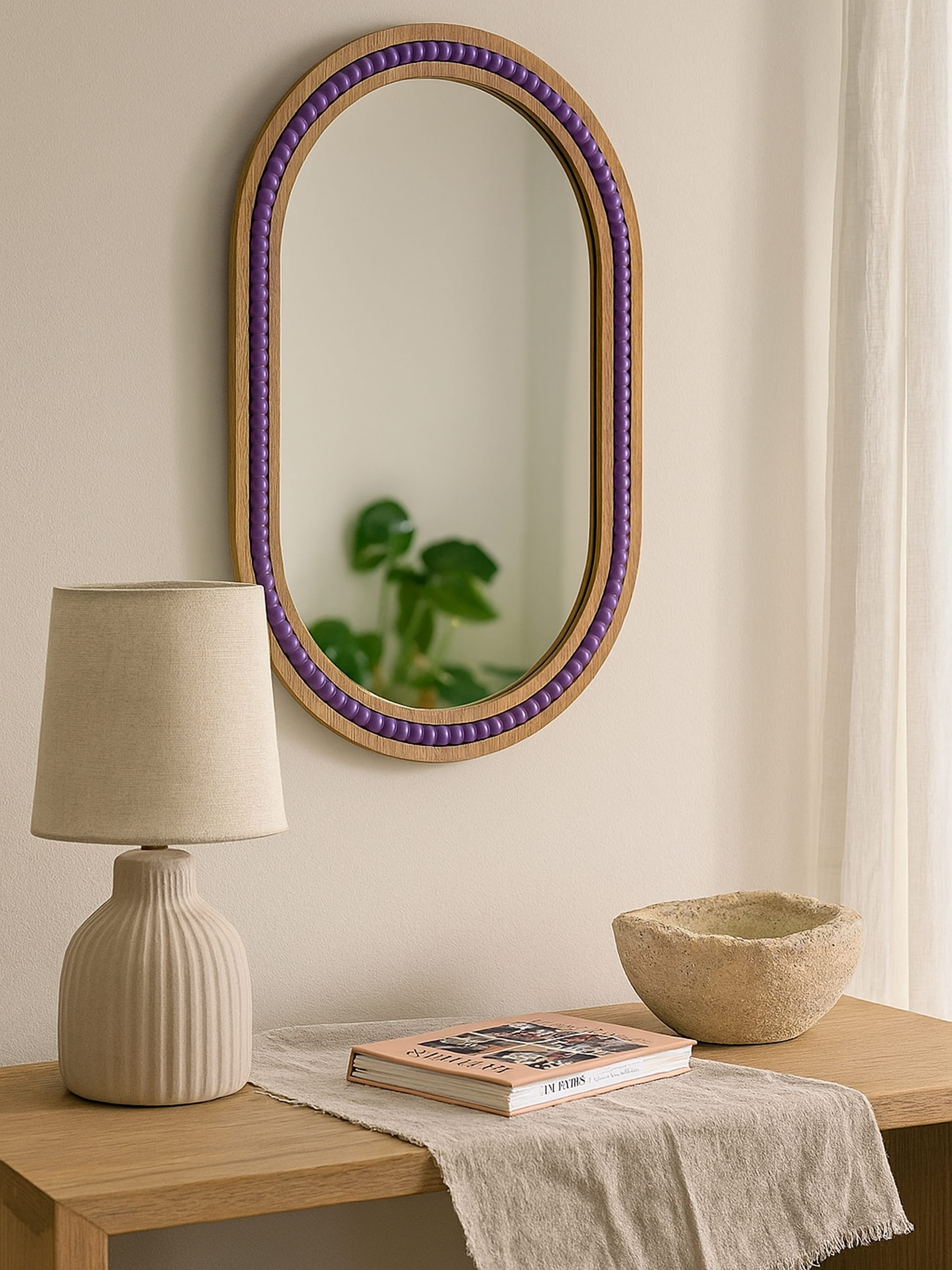 Sinsay - Καθρέφτης - μοβ φωτογραφία