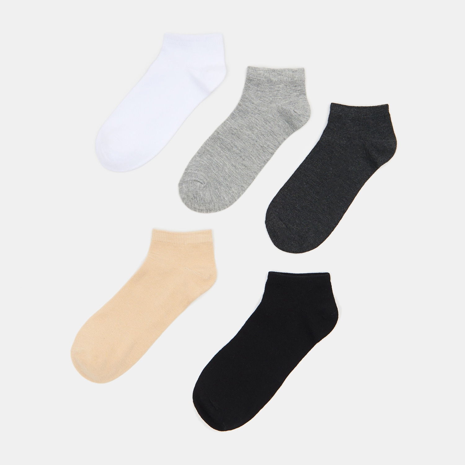 Levně Sinsay - Sada 5 párů ponožek s vysokým podílem bavlny - Vícebarevná