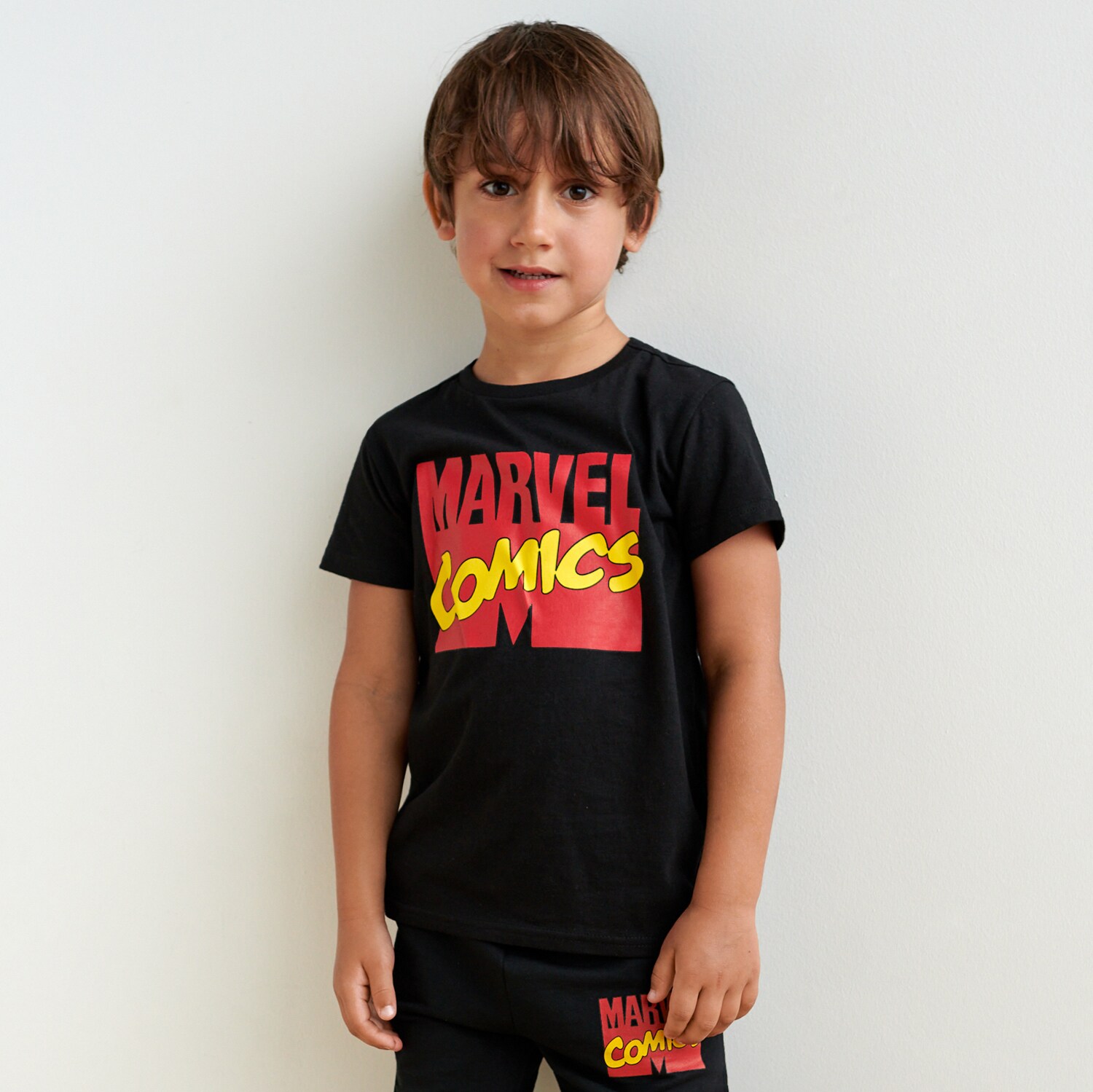 Sinsay - Tricou Marvel - Negru