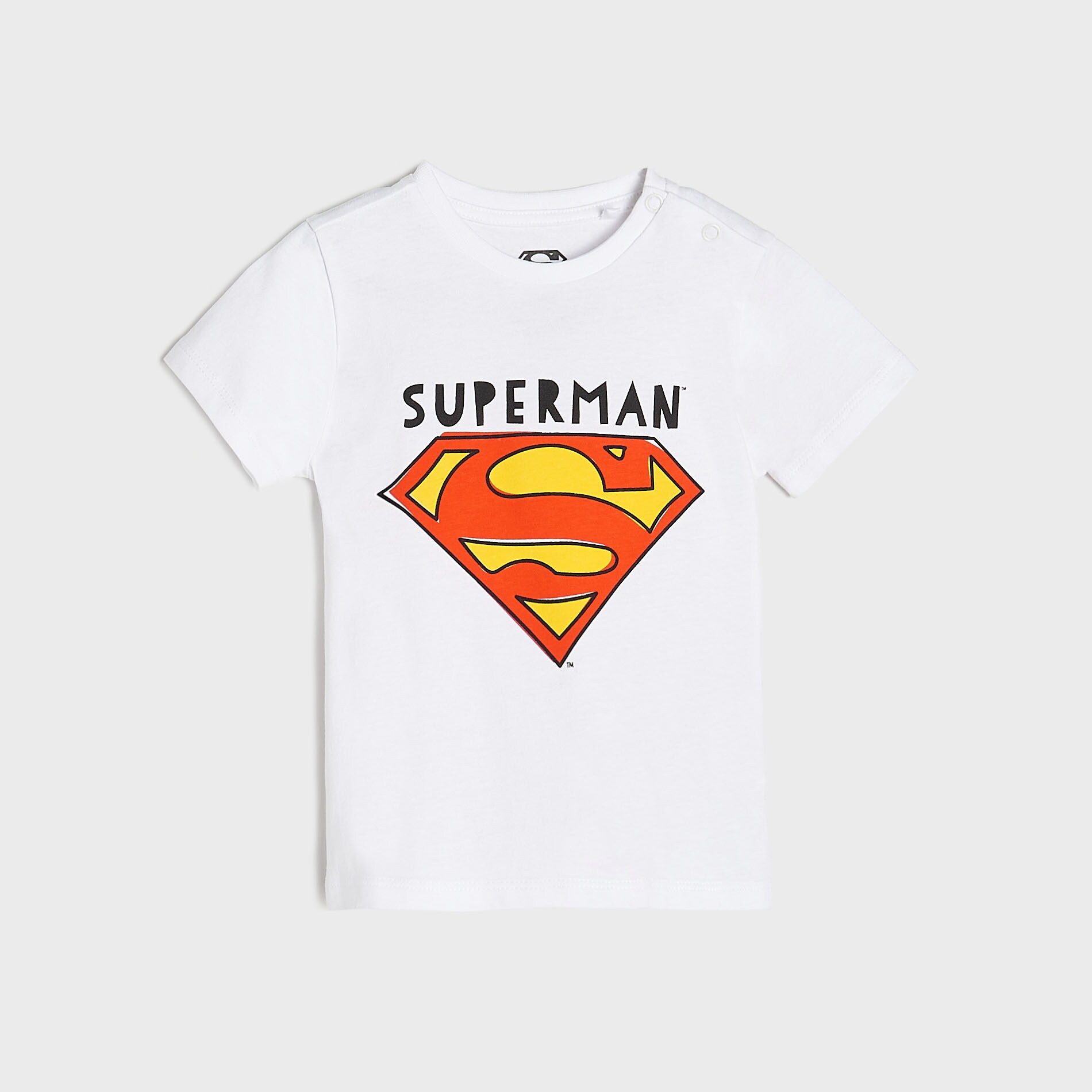 Sinsay - Tricou Superman - Alb