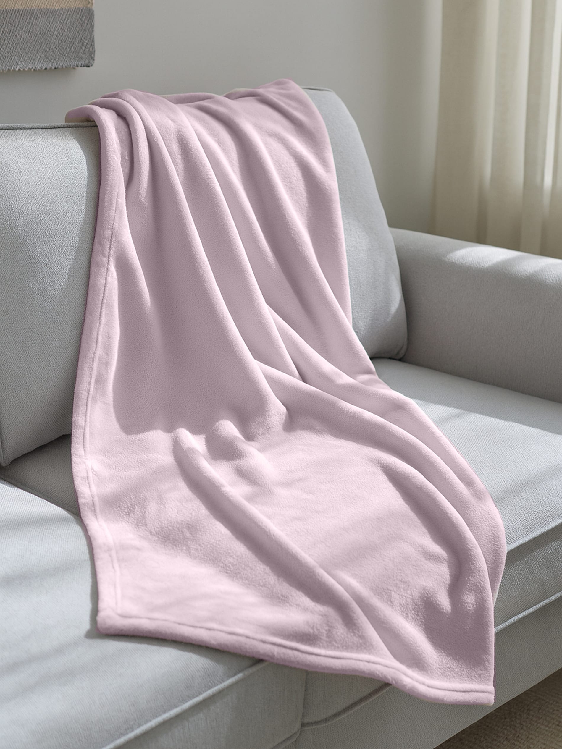 Sinsay - Κουβέρτα - ροζ παστελ φωτογραφία