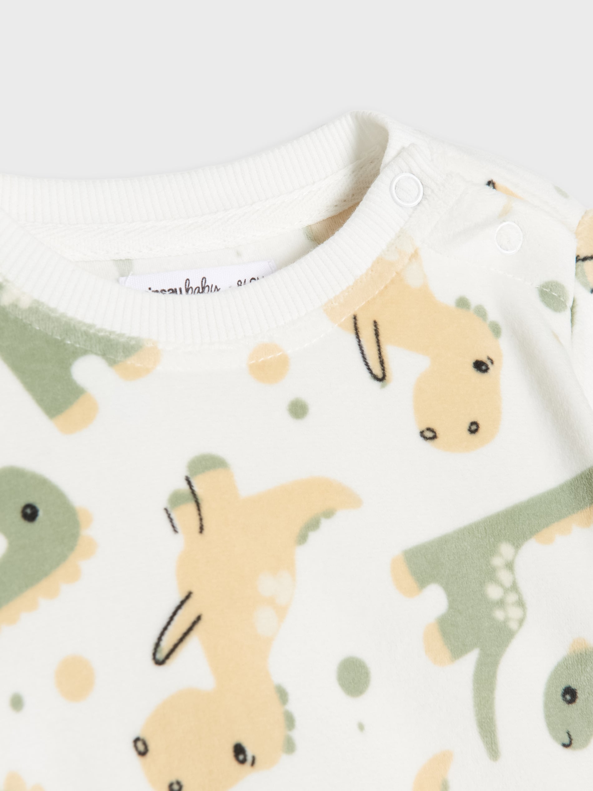 Sinsay - Πιτζάμες μωρού - κρεμ φωτογραφία