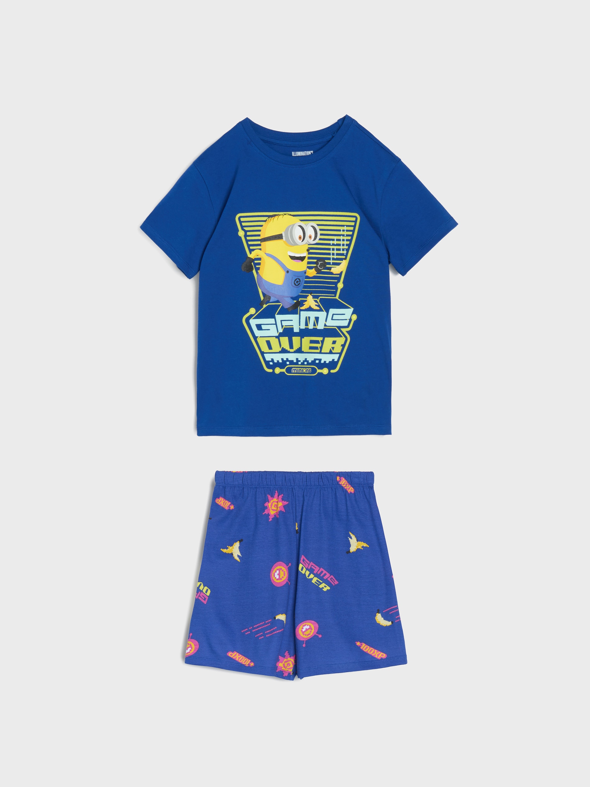 Sinsay - Piżama dwuczęściowa Minionki - granatowy