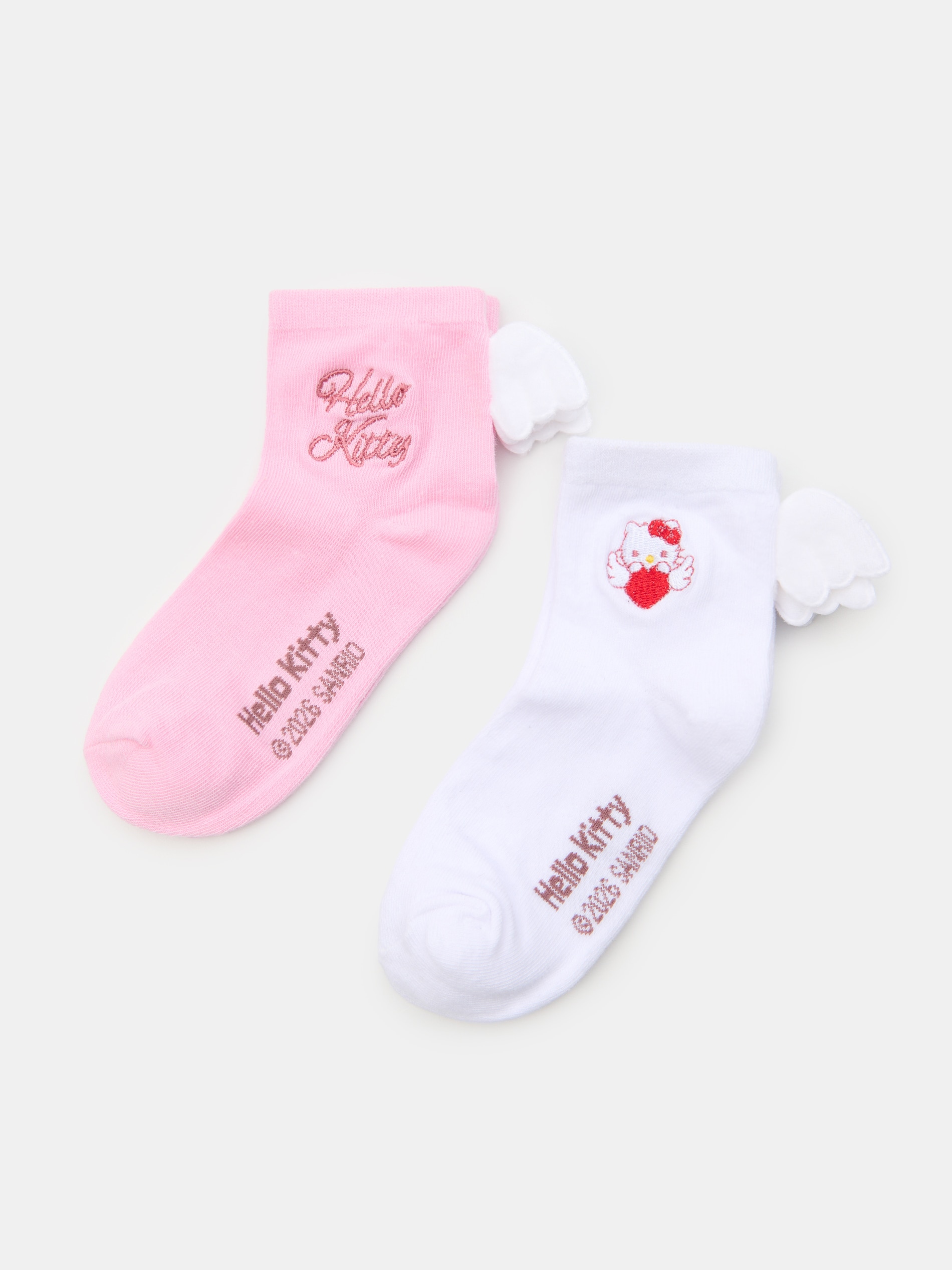 Sinsay - Skarpetki Hello Kitty 2 pack - wielobarwny