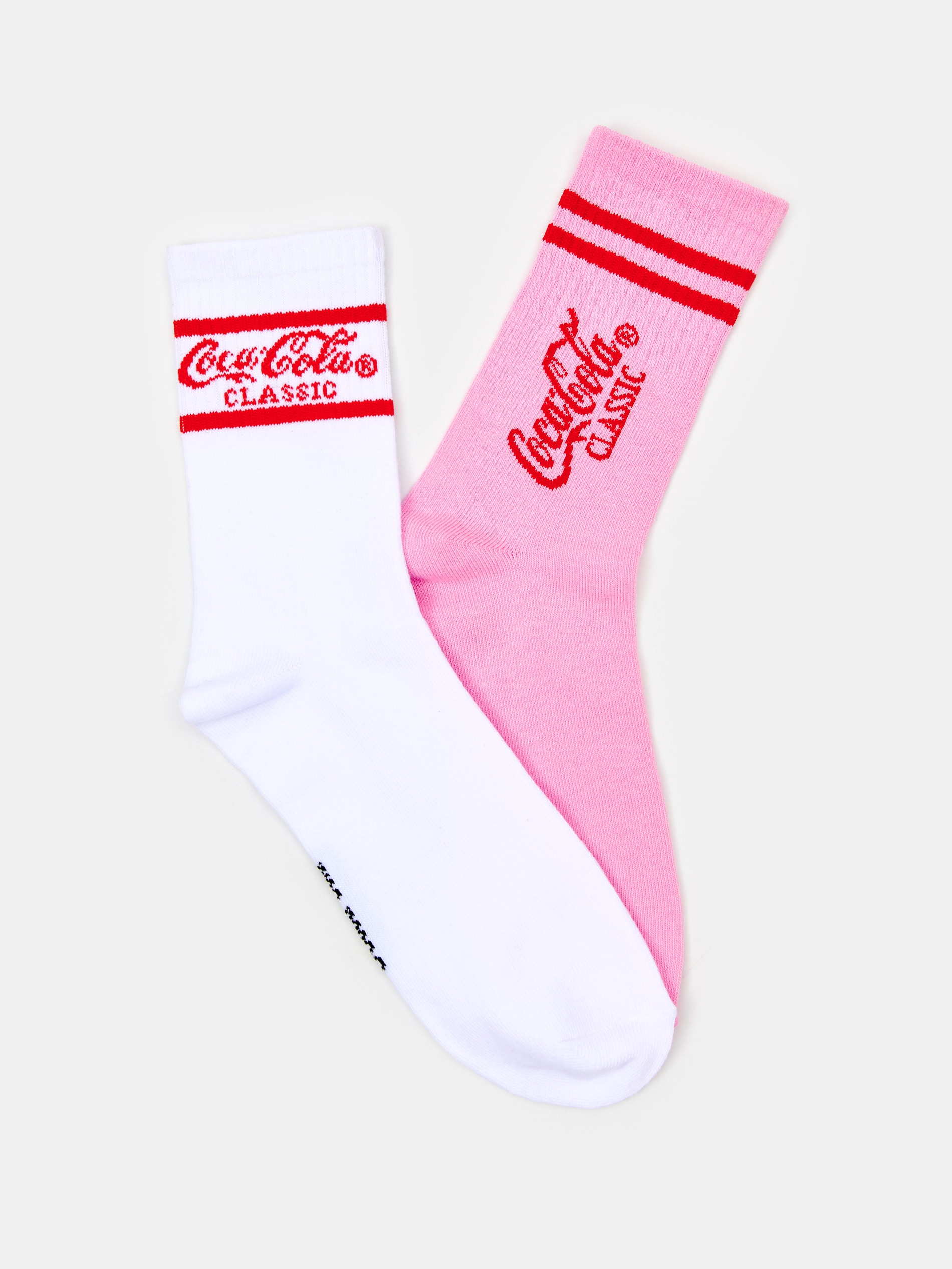 Sinsay - Skarpetki 2 pack Coca-Cola - wielobarwny