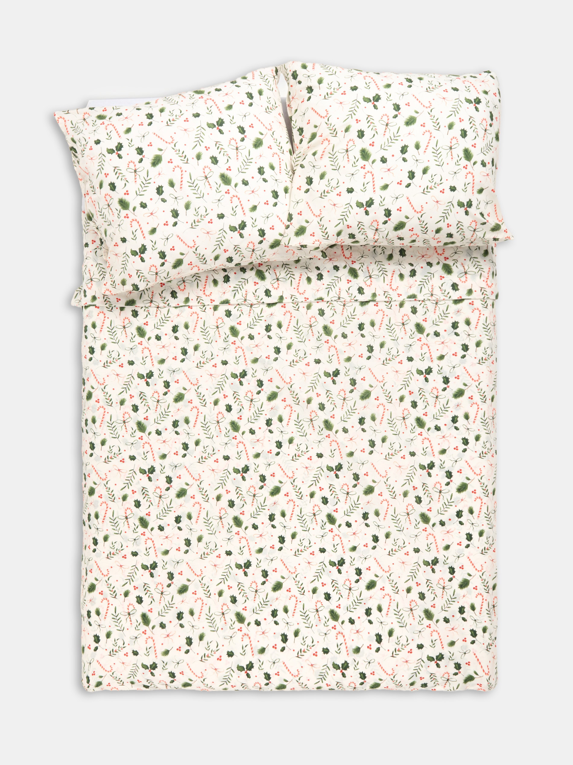 Sinsay - Σετ σεντονιών με χριστουγεννιάτικο σχέδιο - πολυχρωμο φωτογραφία