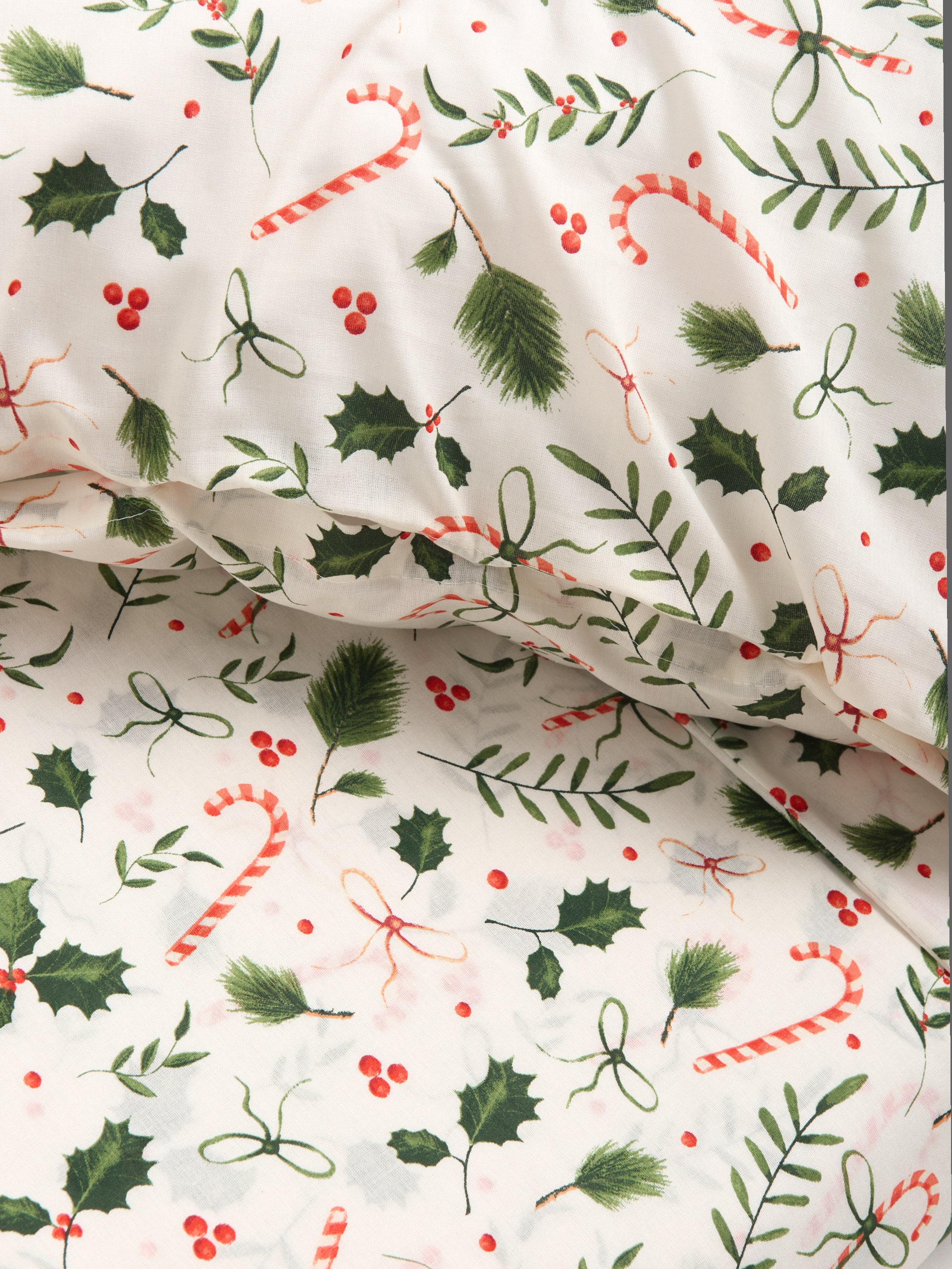 Sinsay - Σετ σεντονιών με χριστουγεννιάτικο σχέδιο - πολυχρωμο φωτογραφία