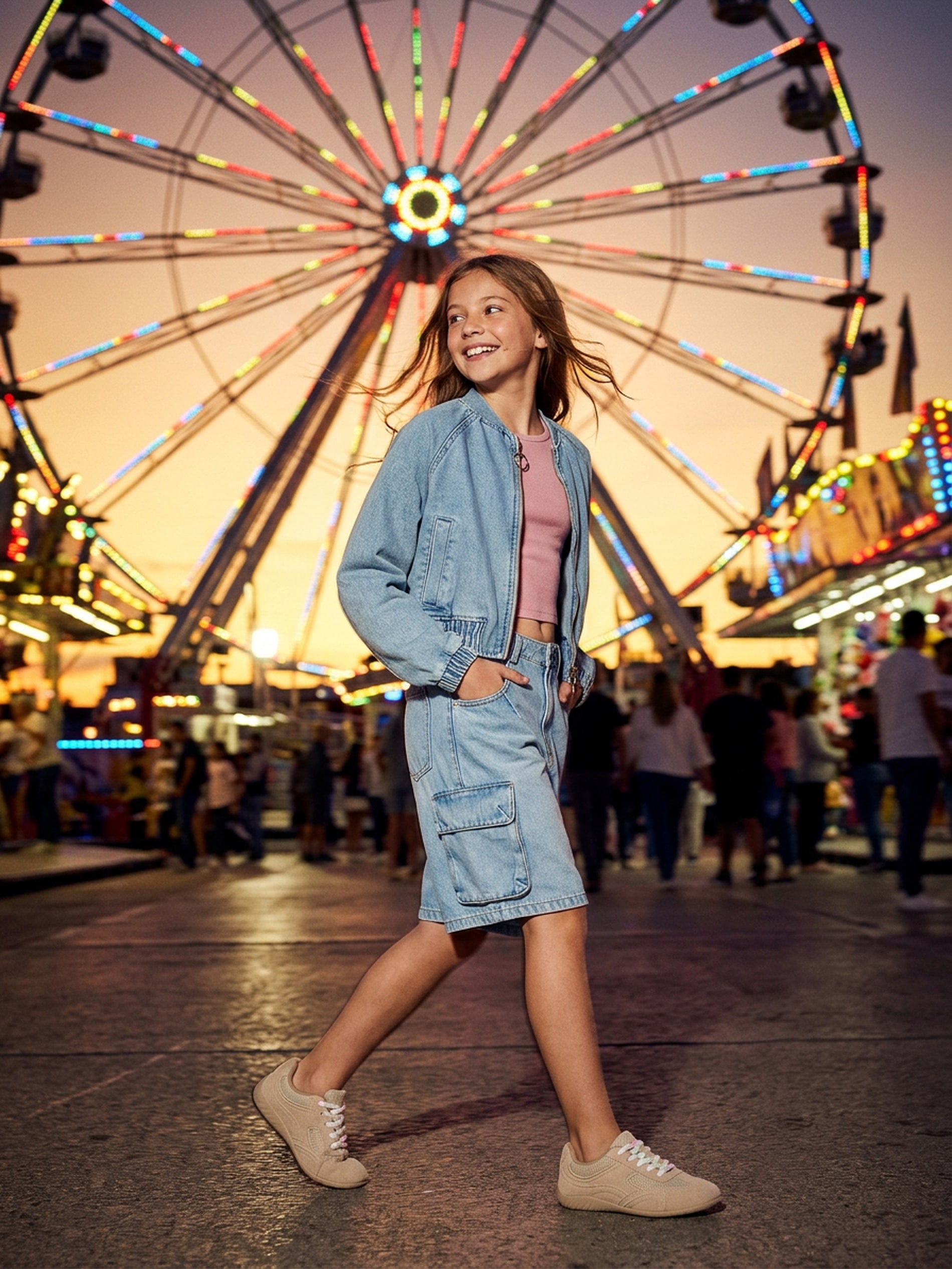 Sinsay - Jeansowa kurtka bomber - niebieski