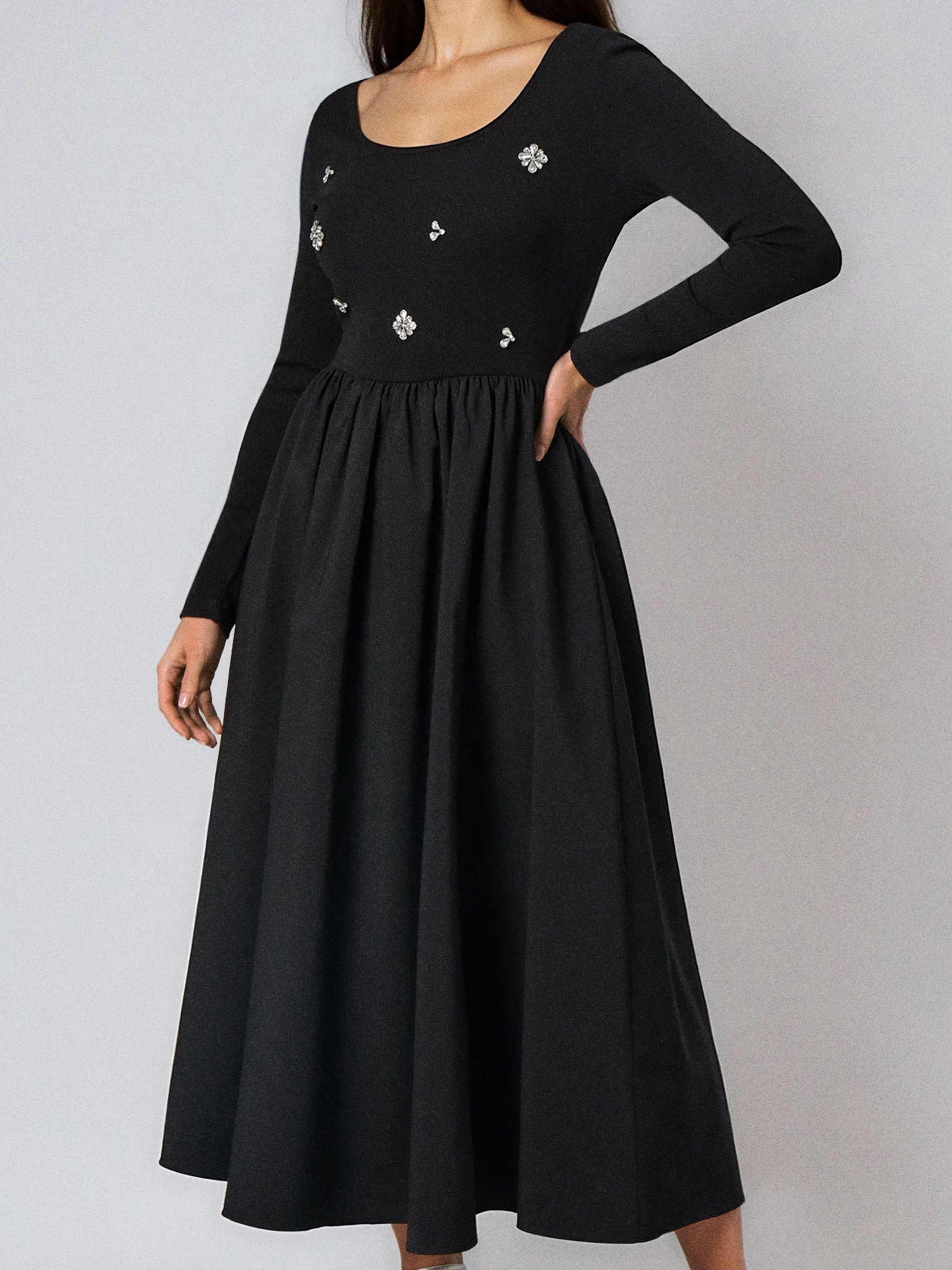 Sinsay - Φόρεμα Maxi - μαυρο φωτογραφία