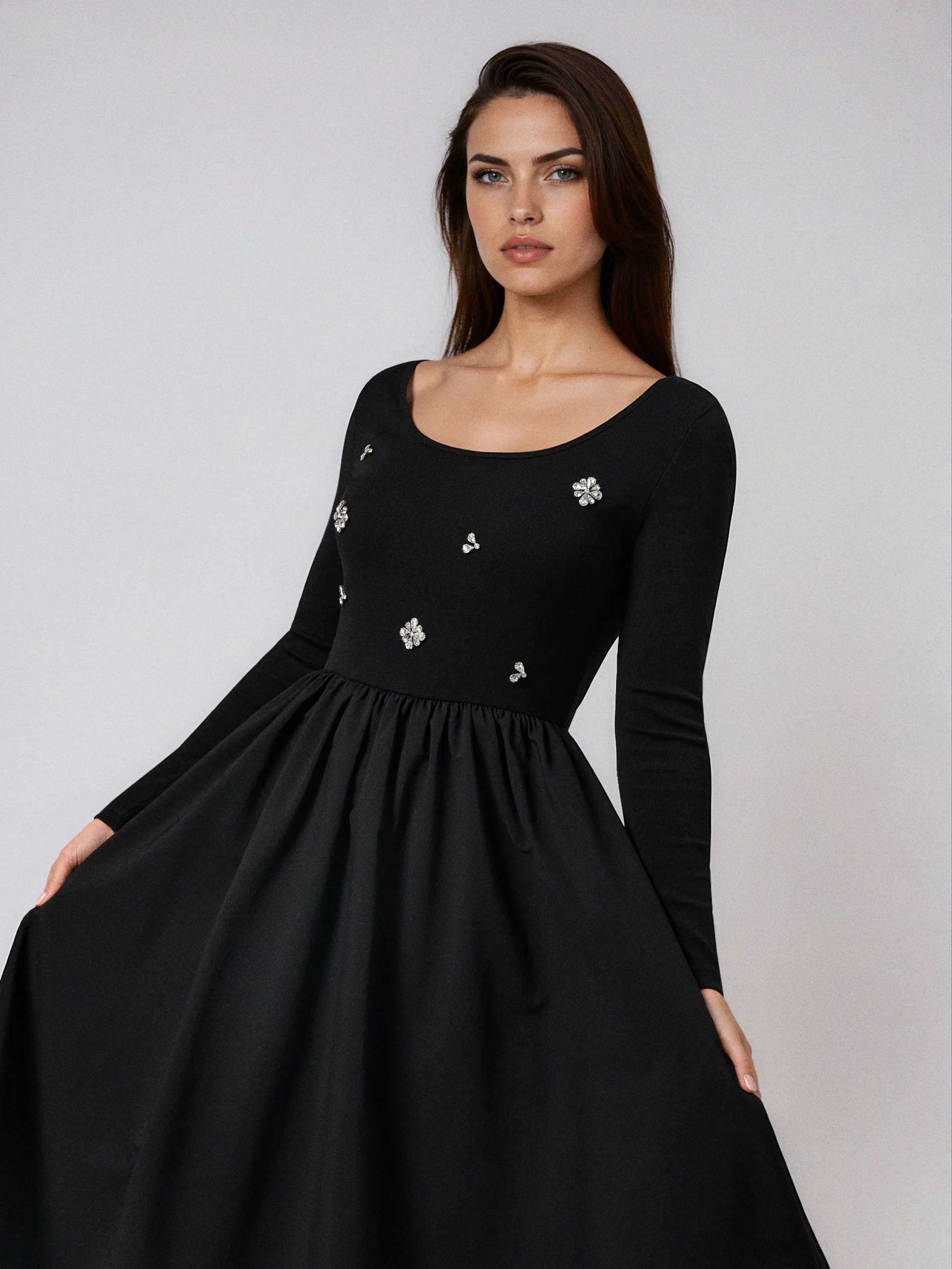 Sinsay - Φόρεμα Maxi - μαυρο φωτογραφία