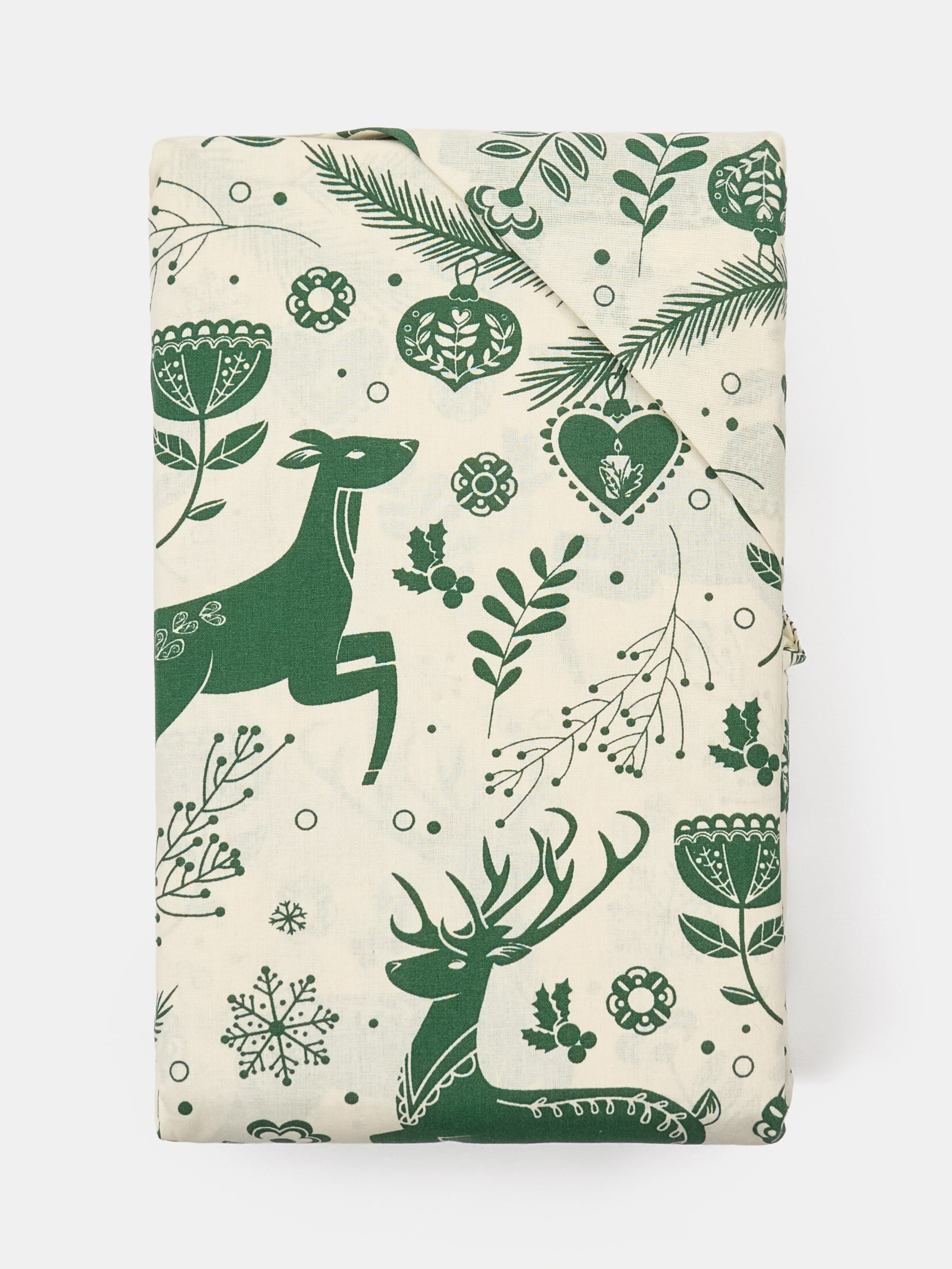 Sinsay - Σετ σεντονιών με χριστουγεννιάτικο σχέδιο - γαλαζοπρασινο φωτογραφία