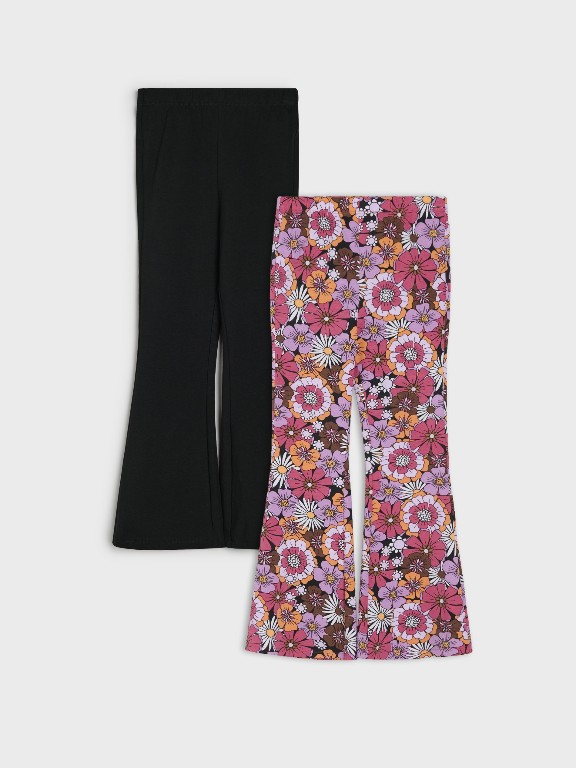 Sinsay - Legginsy flare 2 pack - wielobarwny
