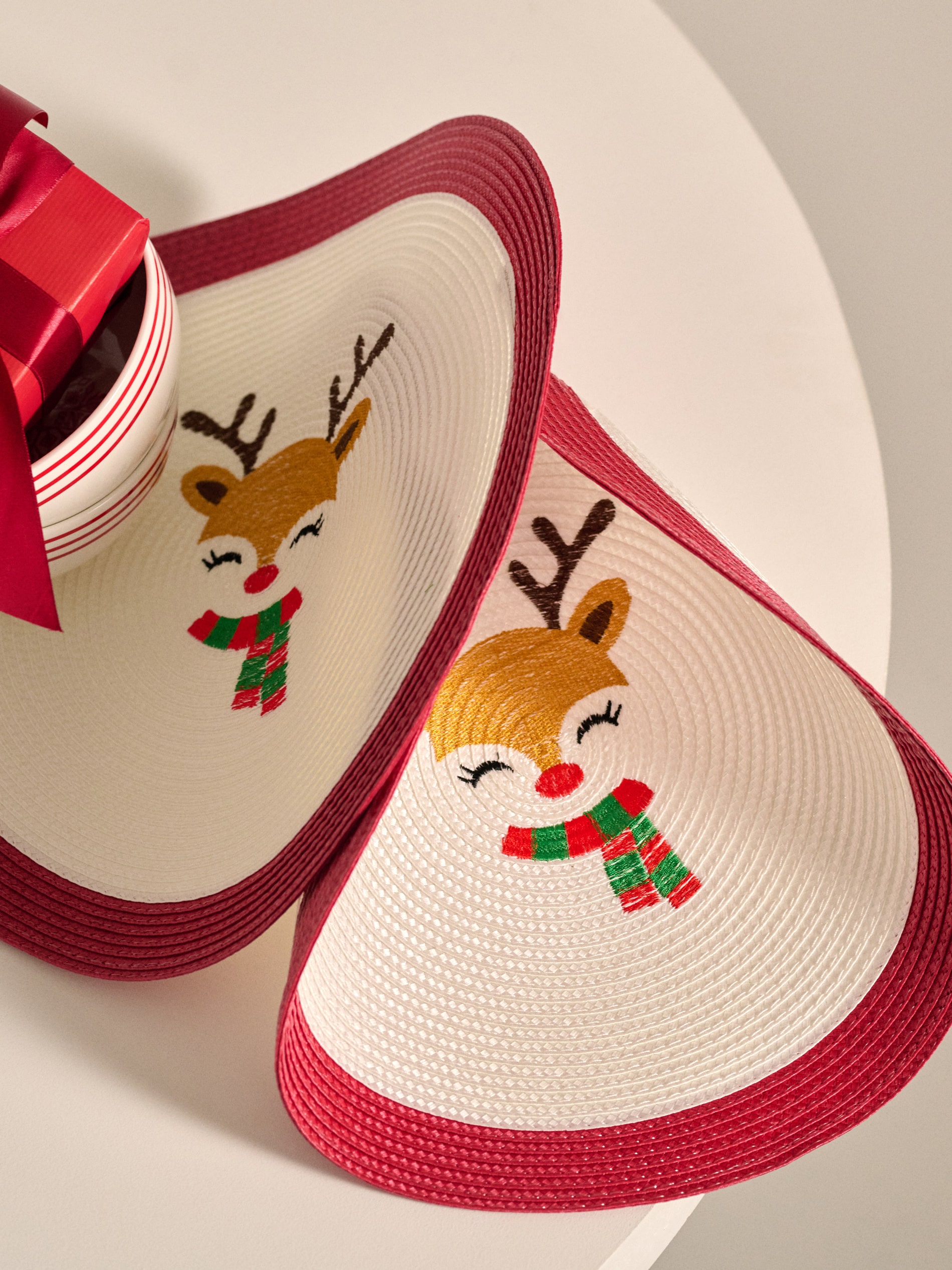 Sinsay - Σουπλά τραπεζιού με χριστουγεννιάτικο μοτίβο 2 pack - κοκκινο φωτογραφία