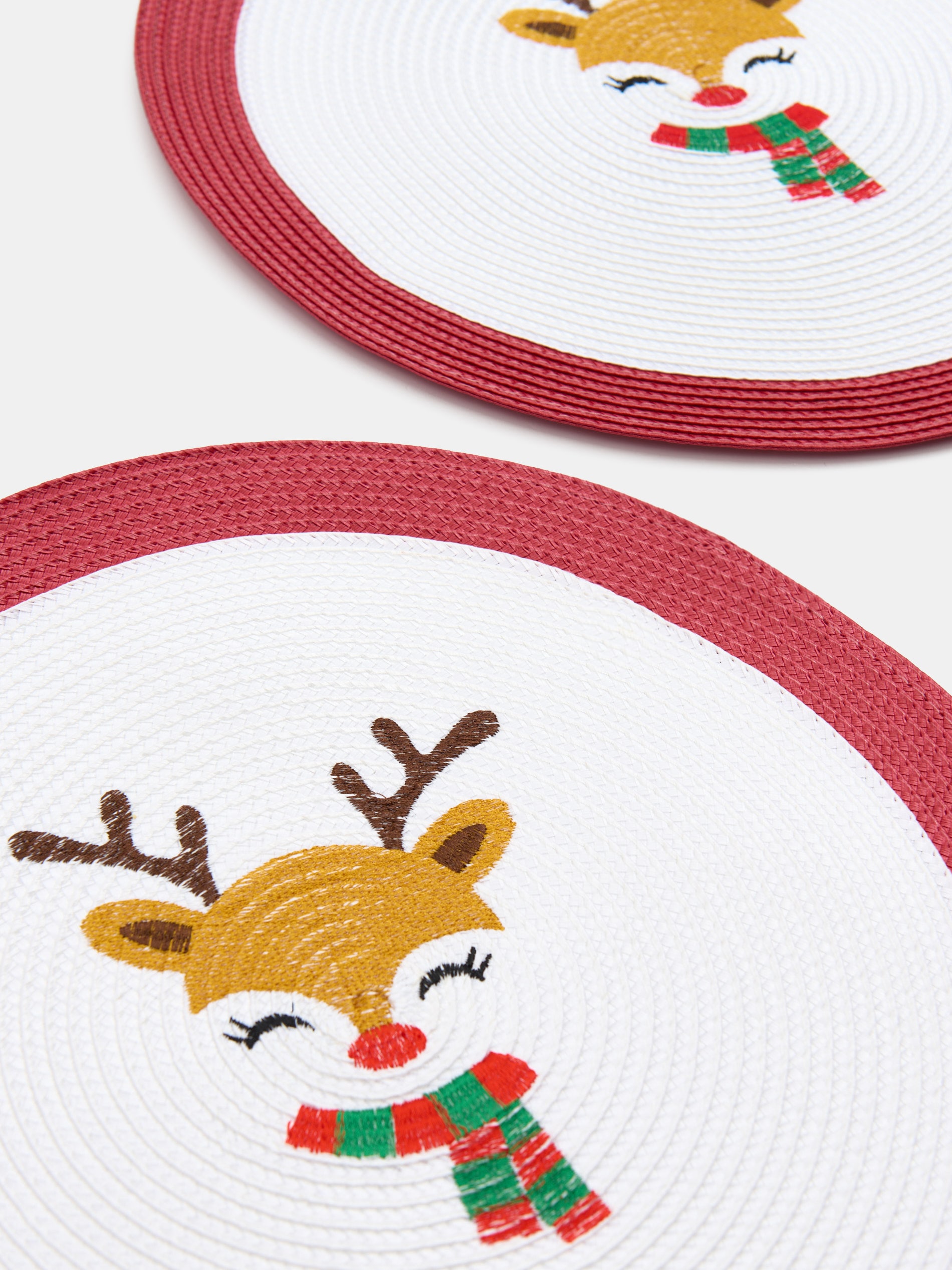 Sinsay - Σουπλά τραπεζιού με χριστουγεννιάτικο μοτίβο 2 pack - κοκκινο φωτογραφία