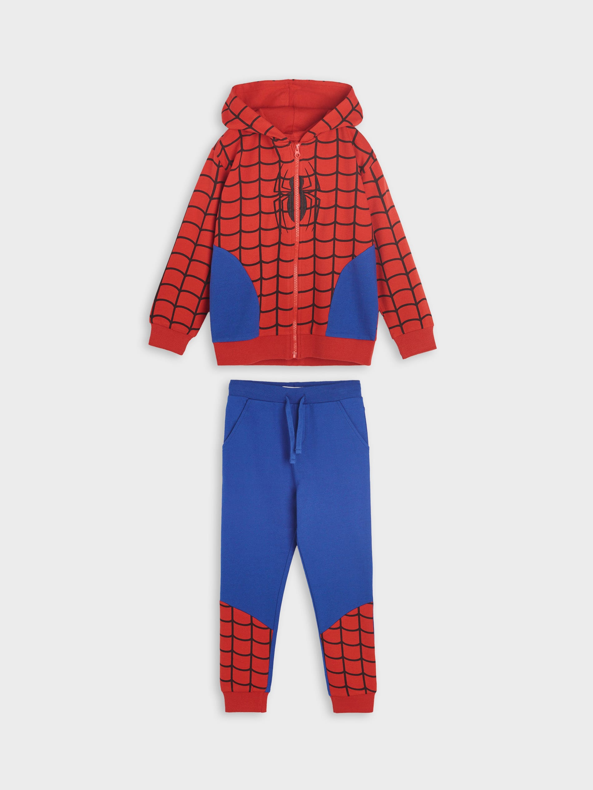 Sinsay - Komplet: bluza i spodnie Spider-Man - czerwony