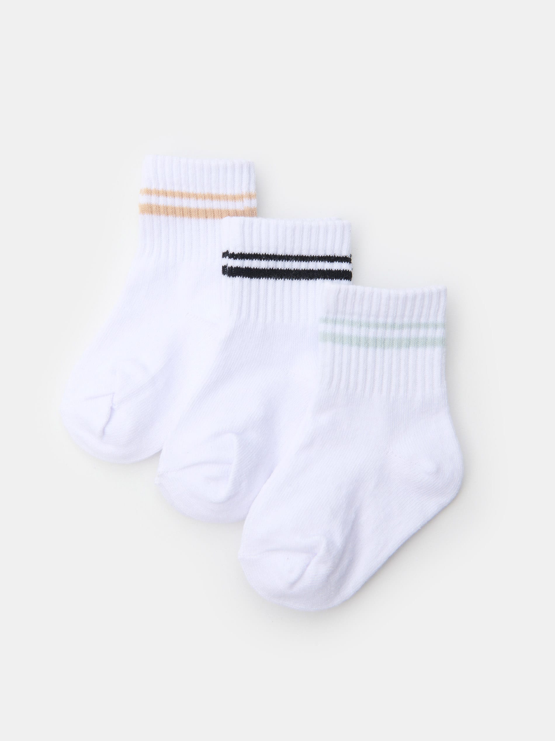 Sinsay - Skarpetki basic 3 pack - wielobarwny