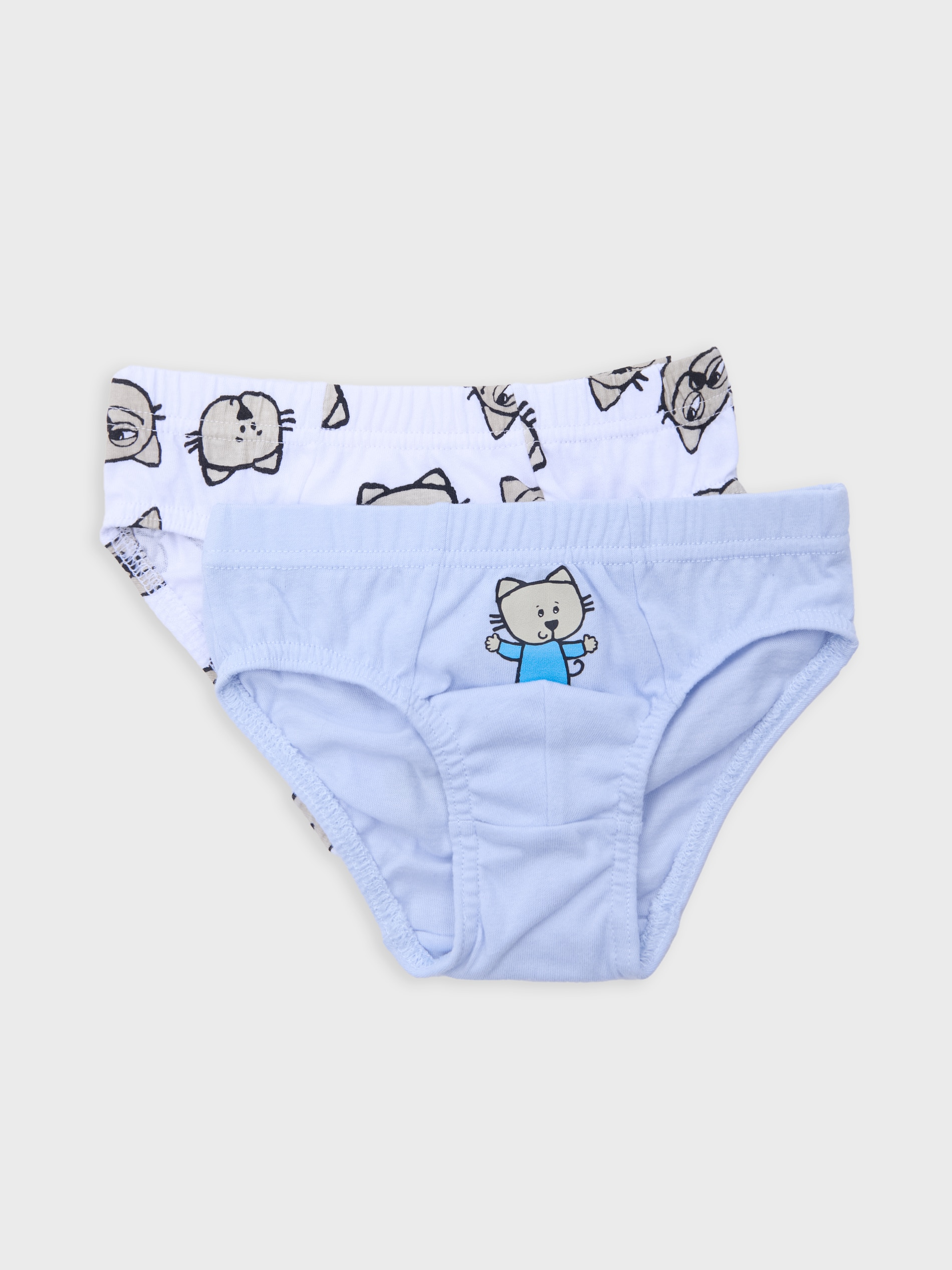 Sinsay - Majtki 2 pack Kitty Kotty - błękitny