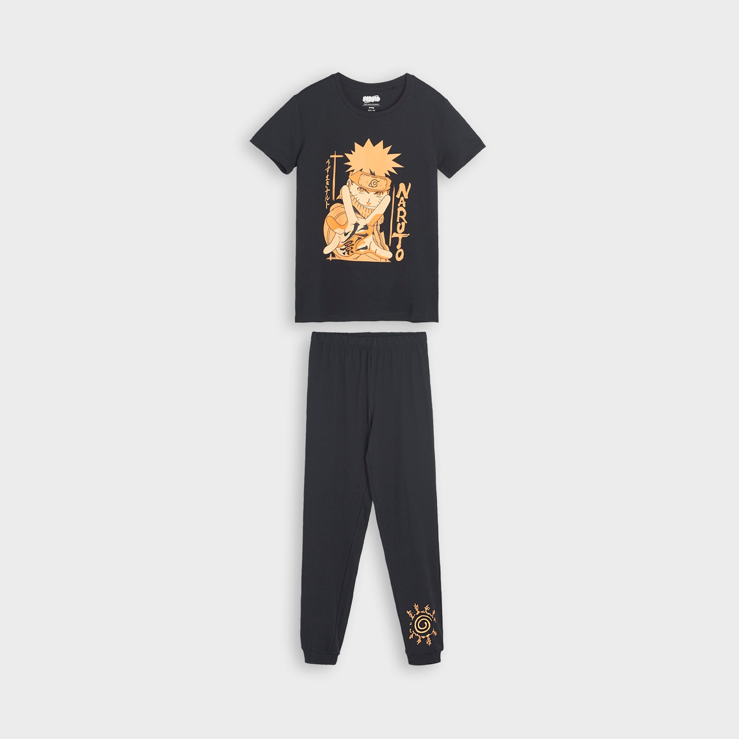 E-shop Sinsay - Pyžamo Naruto - Čierna