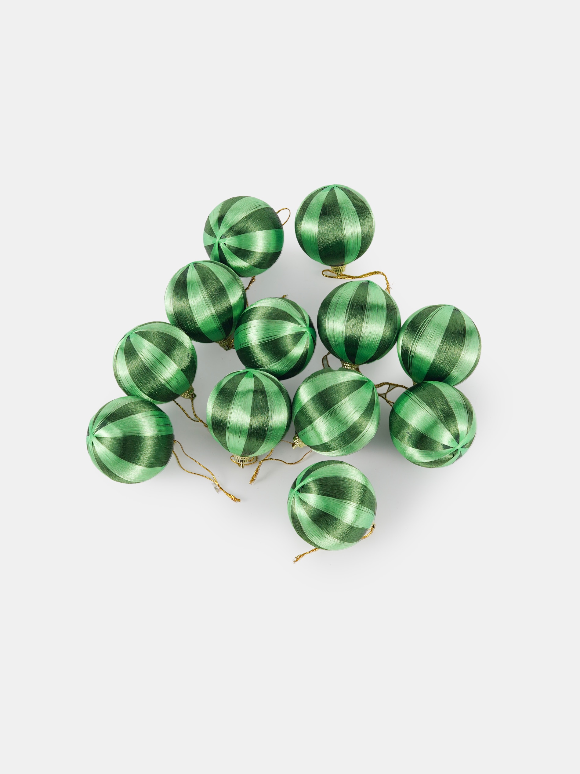 Sinsay - Σετ 12 χριστουγεννιάτικες μπάλες - πρασινο φωτογραφία