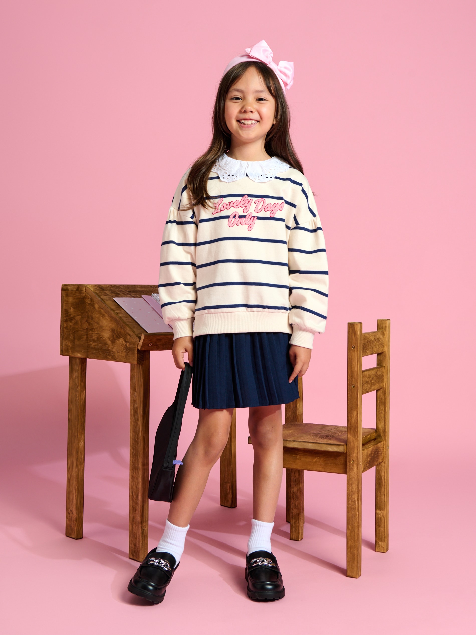 Sinsay - Bluza z napisem - wielobarwny