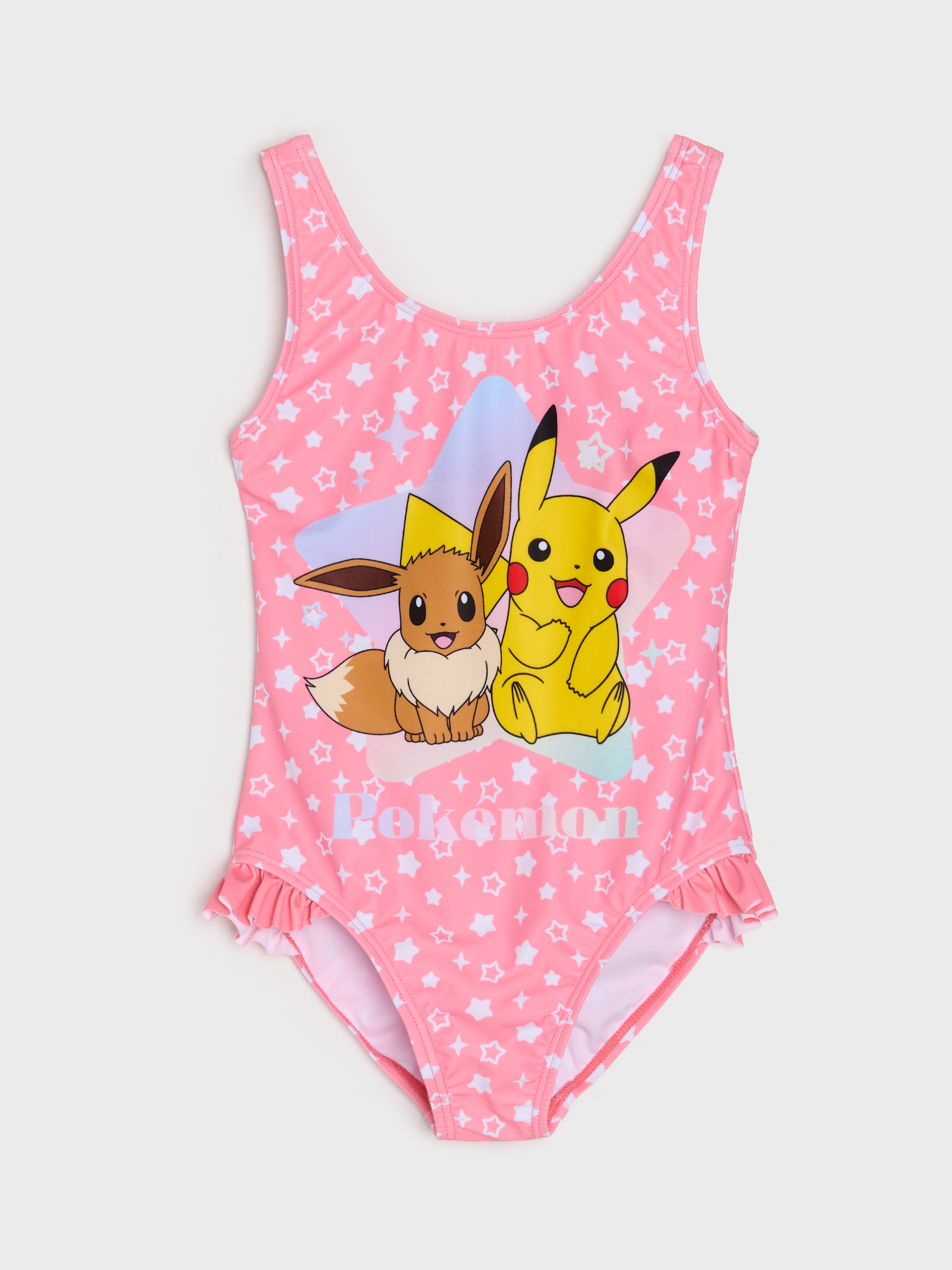 Sinsay - Kostium kąpielowy Pokémon - pomarańczowy