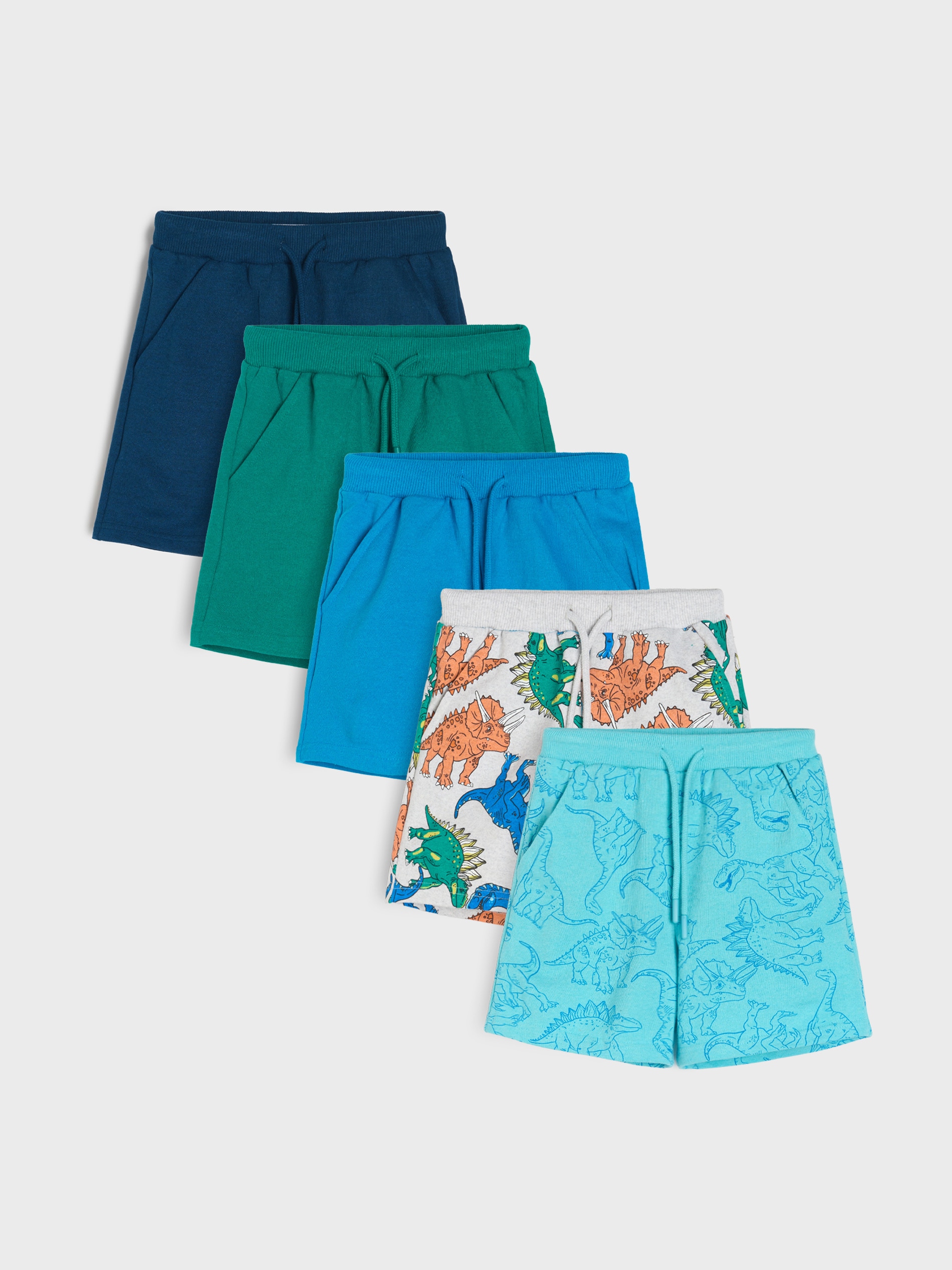 Sinsay - Szorty dresowe 5 pack - granatowy