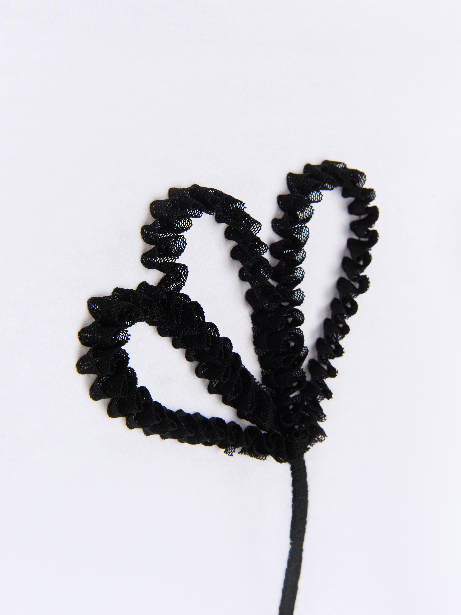 Sinsay - Μπλουζάκι με κοντό μανίκι - κρεμ φωτογραφία