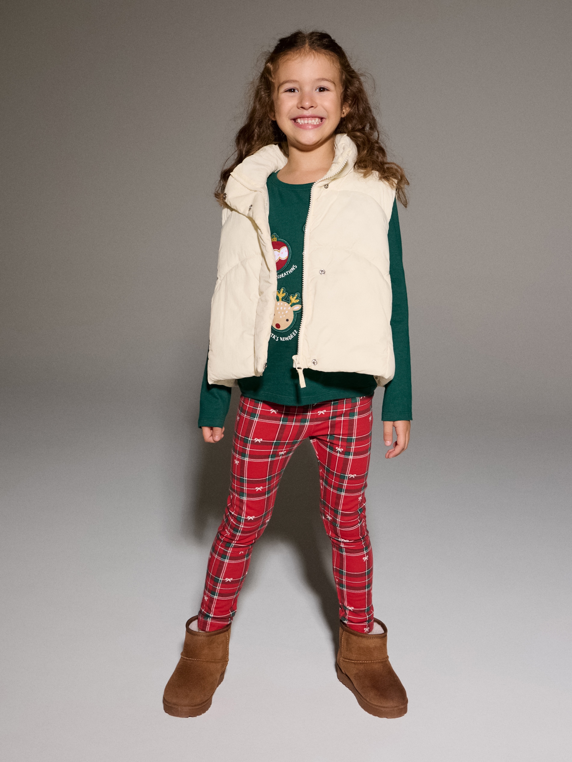 Sinsay - Legginsy z motywem zimowym - wielobarwny