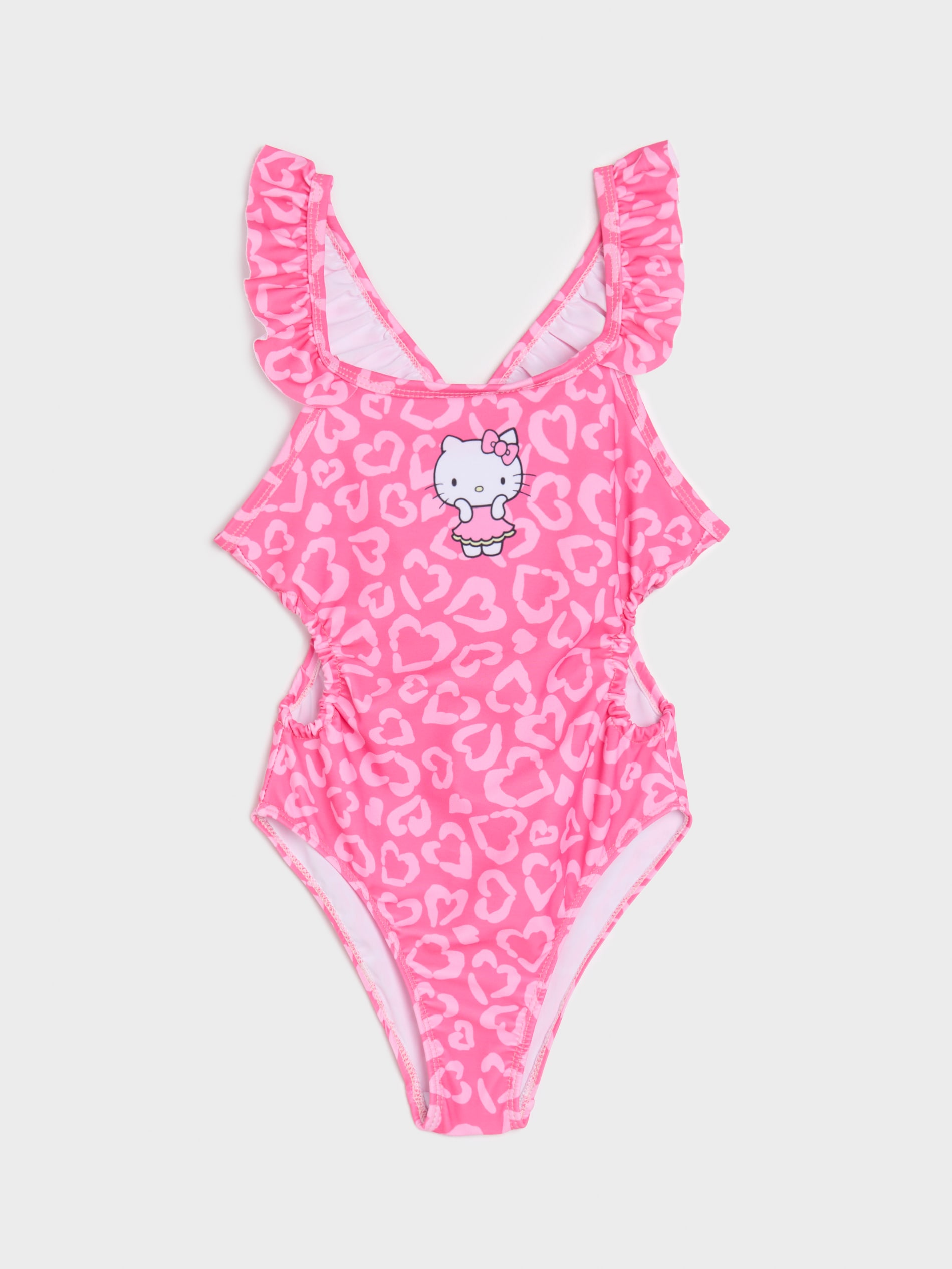 Sinsay - Kostium kąpielowy Hello Kitty - różowy