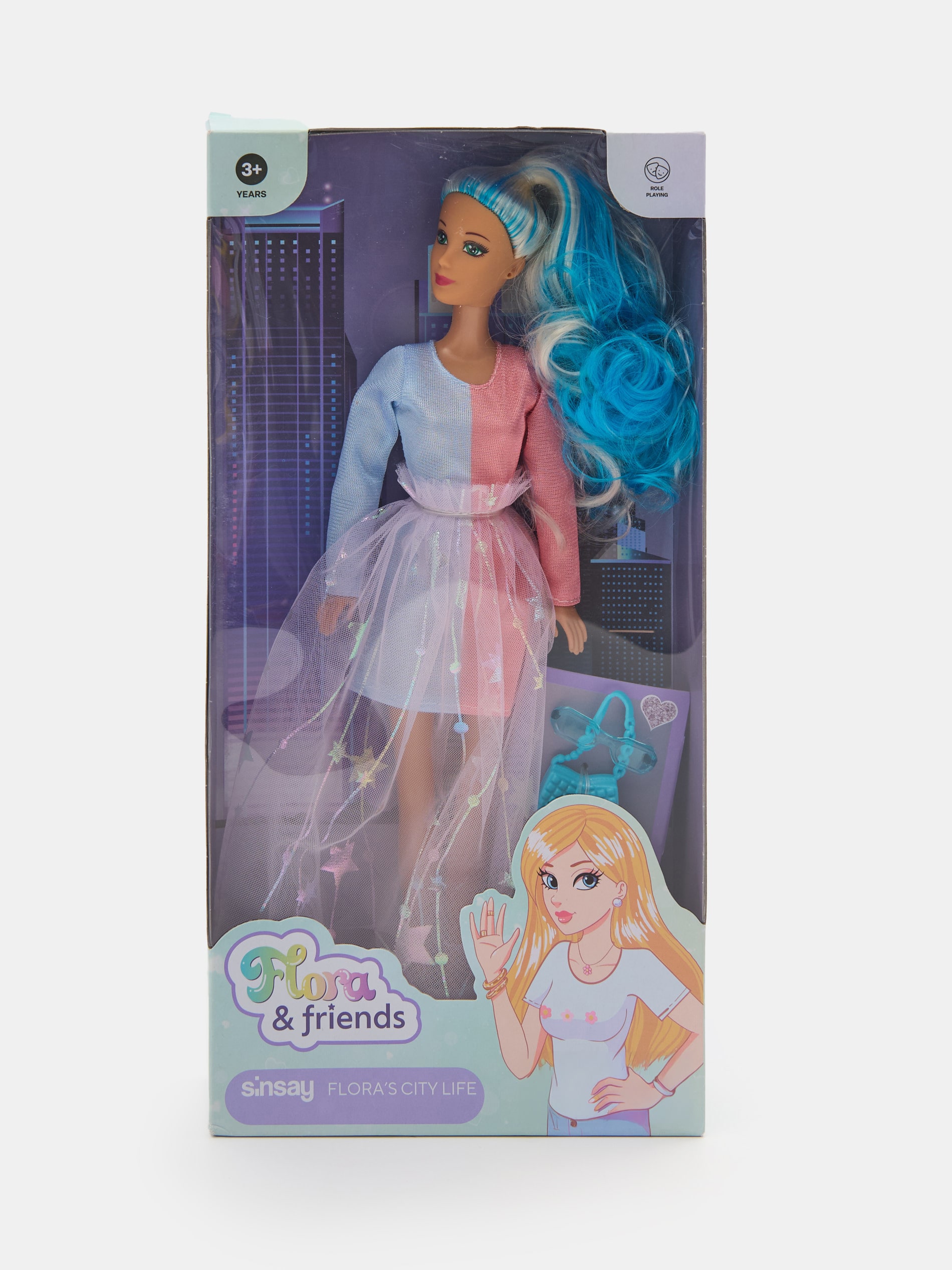 Sinsay - Κούκλα με αξεσουάρ - ανοιχτο μπλε φωτογραφία