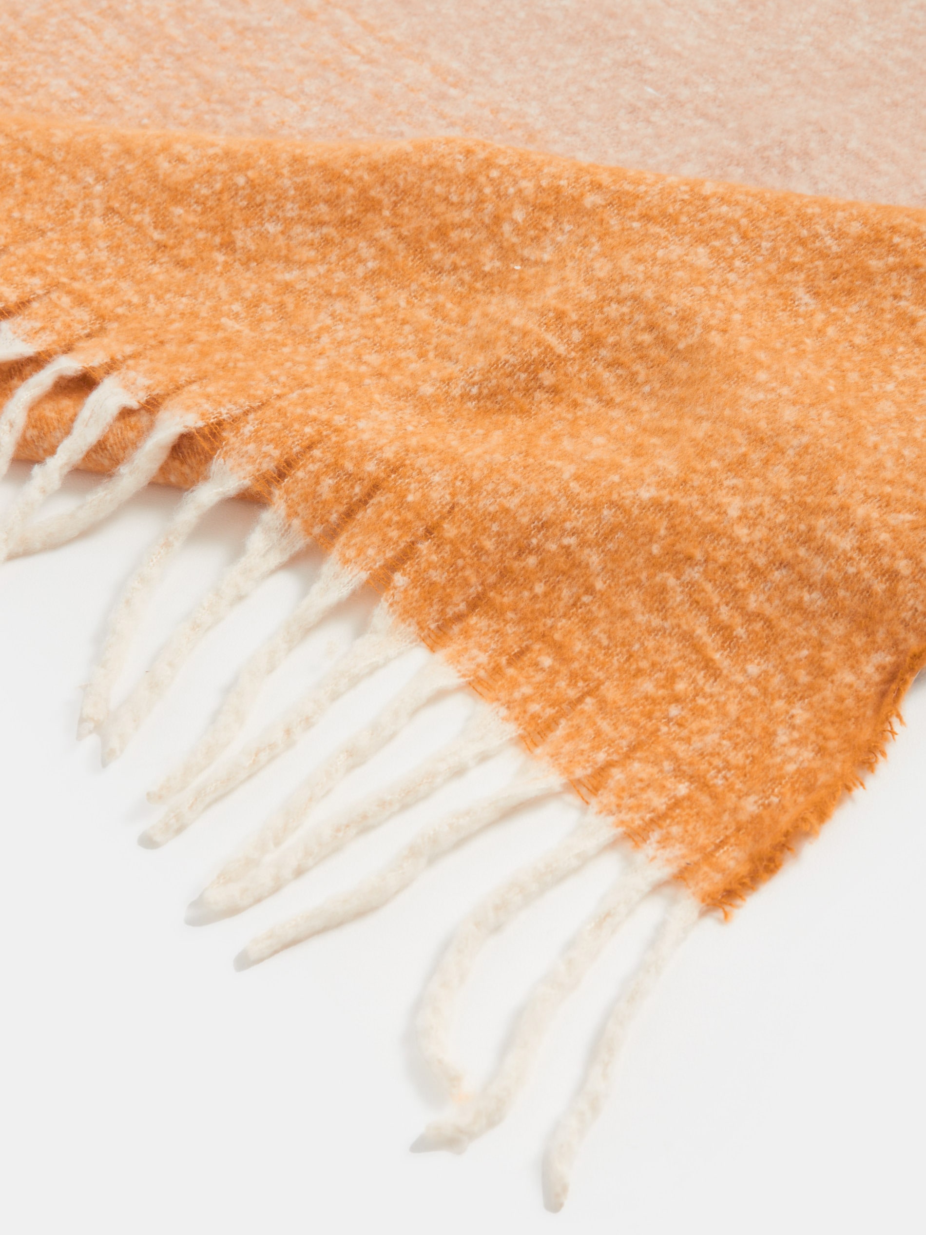 Sinsay - Κουβέρτα με κρόσσια - κεχριμπαρενιο φωτογραφία