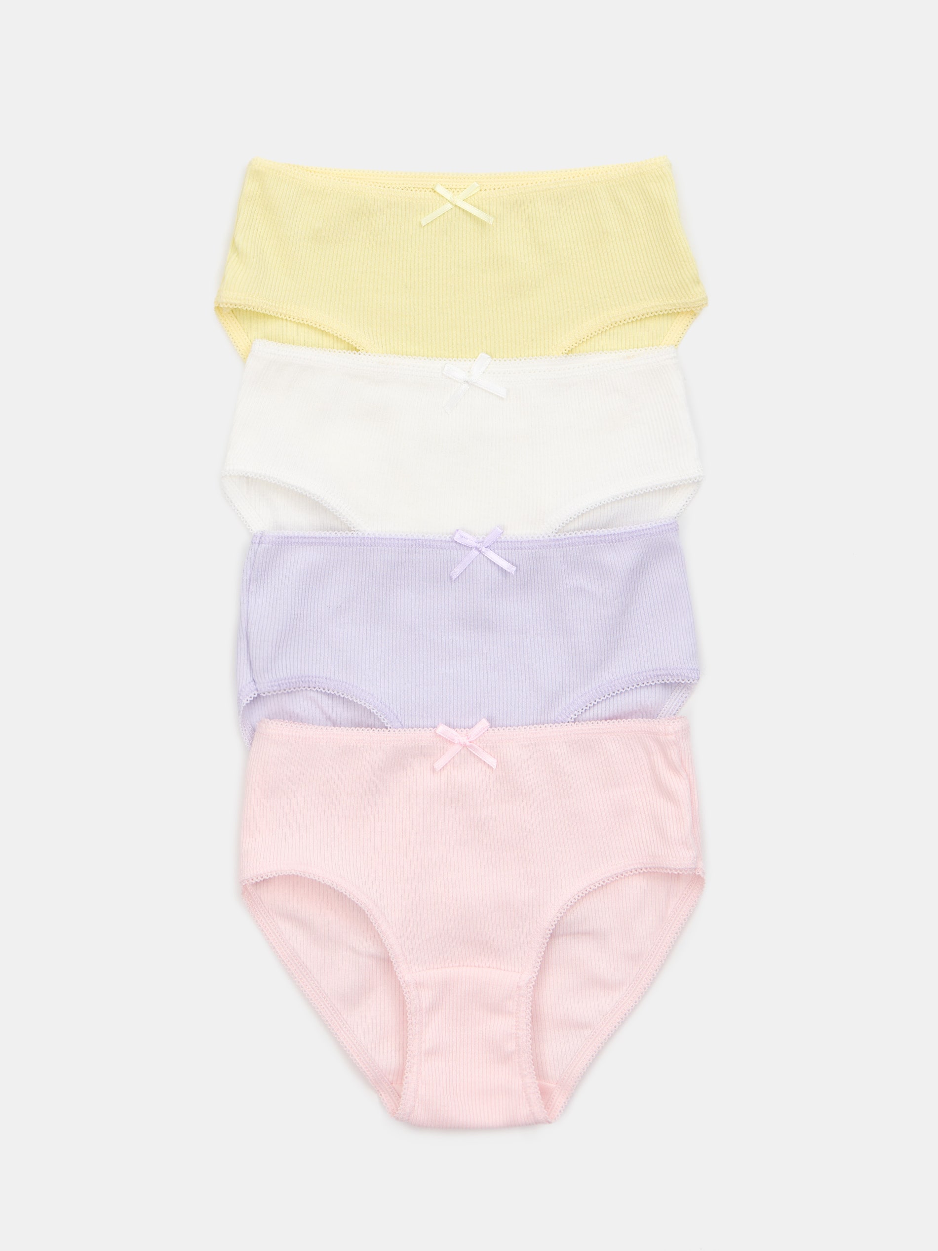 Sinsay - Bawełniane majtki figi 4 pack - wielobarwny