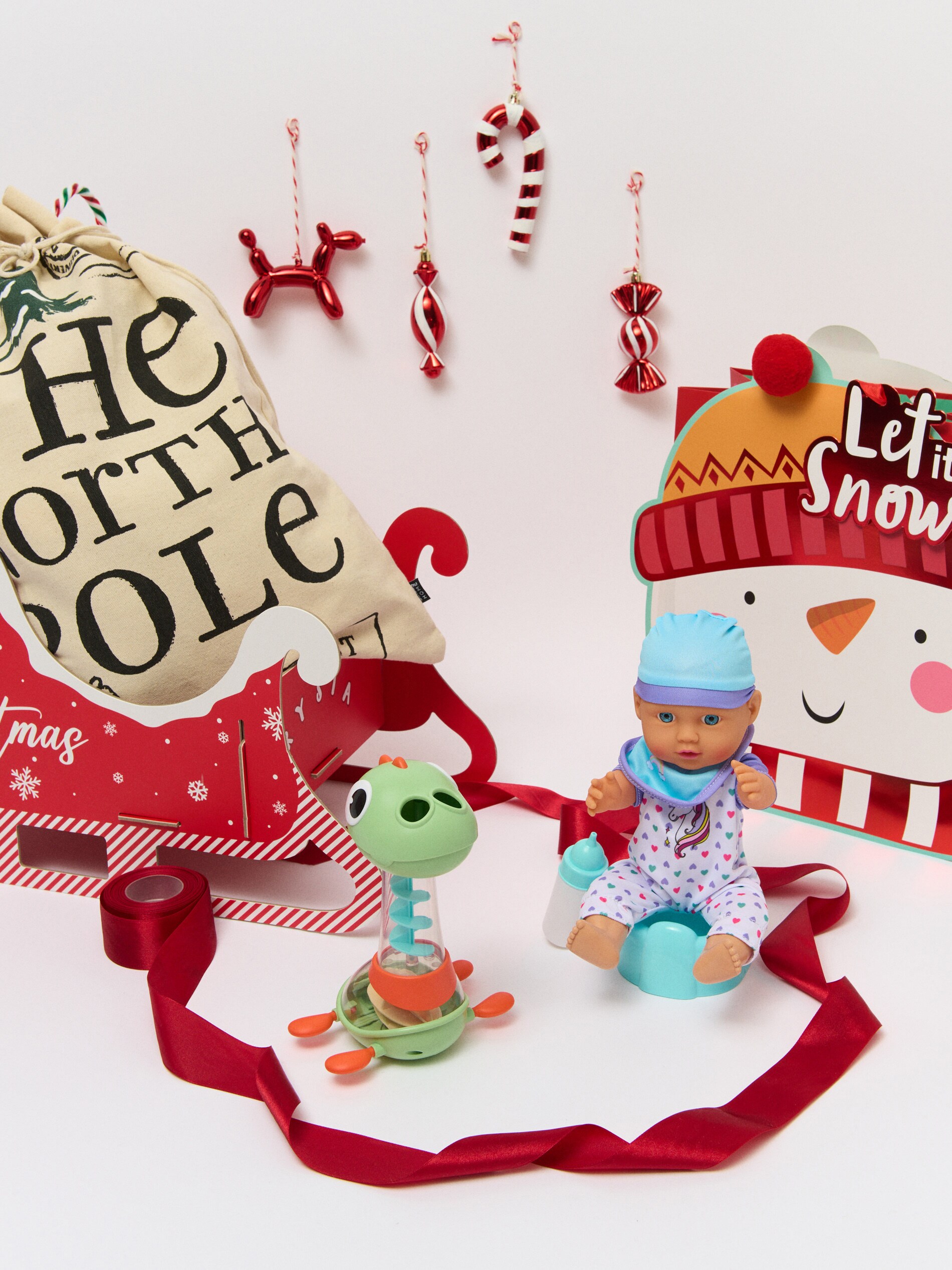 Sinsay - Κούκλα με αξεσουάρ - μοβ φωτογραφία