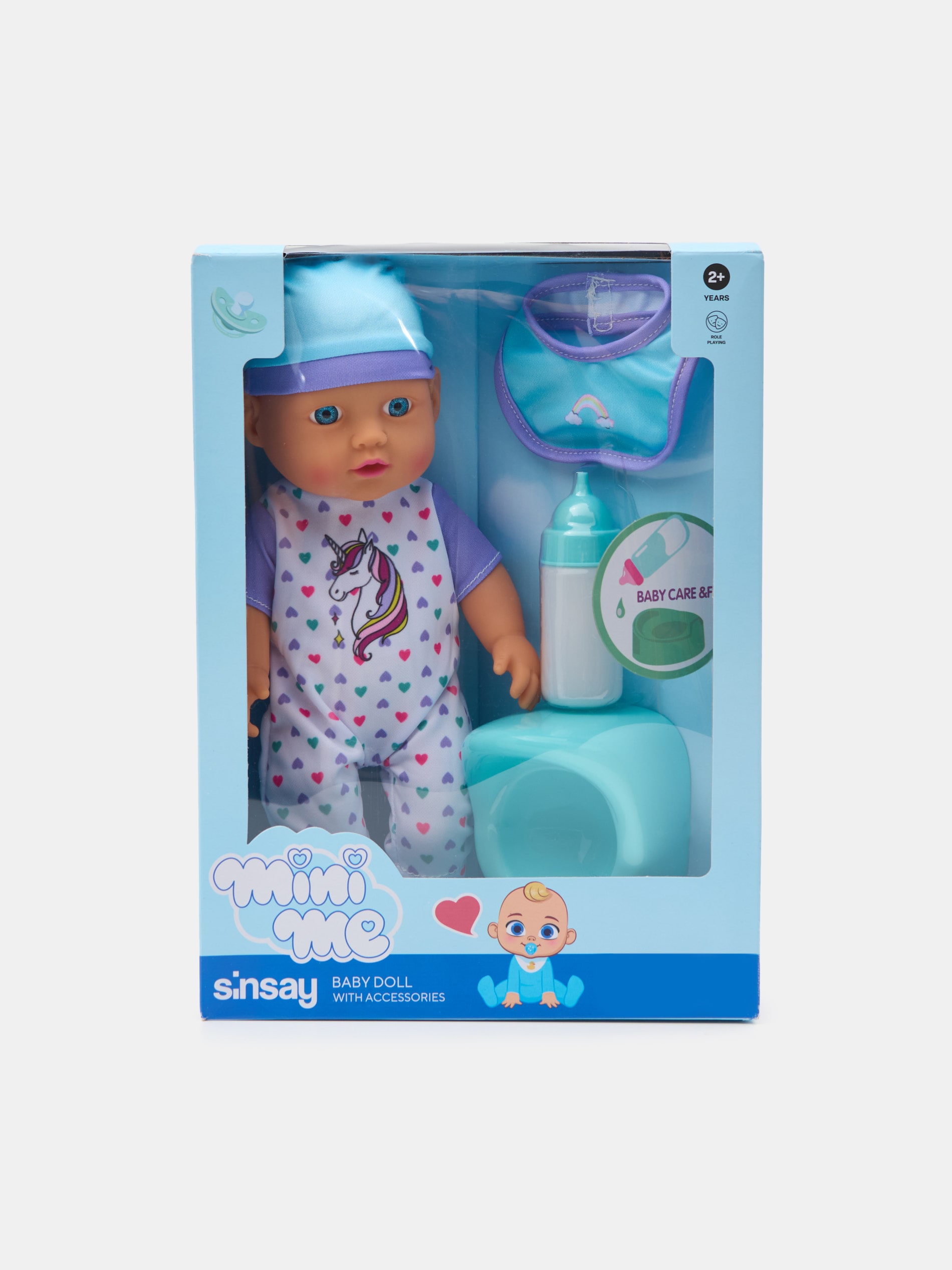 Sinsay - Κούκλα με αξεσουάρ - μοβ φωτογραφία