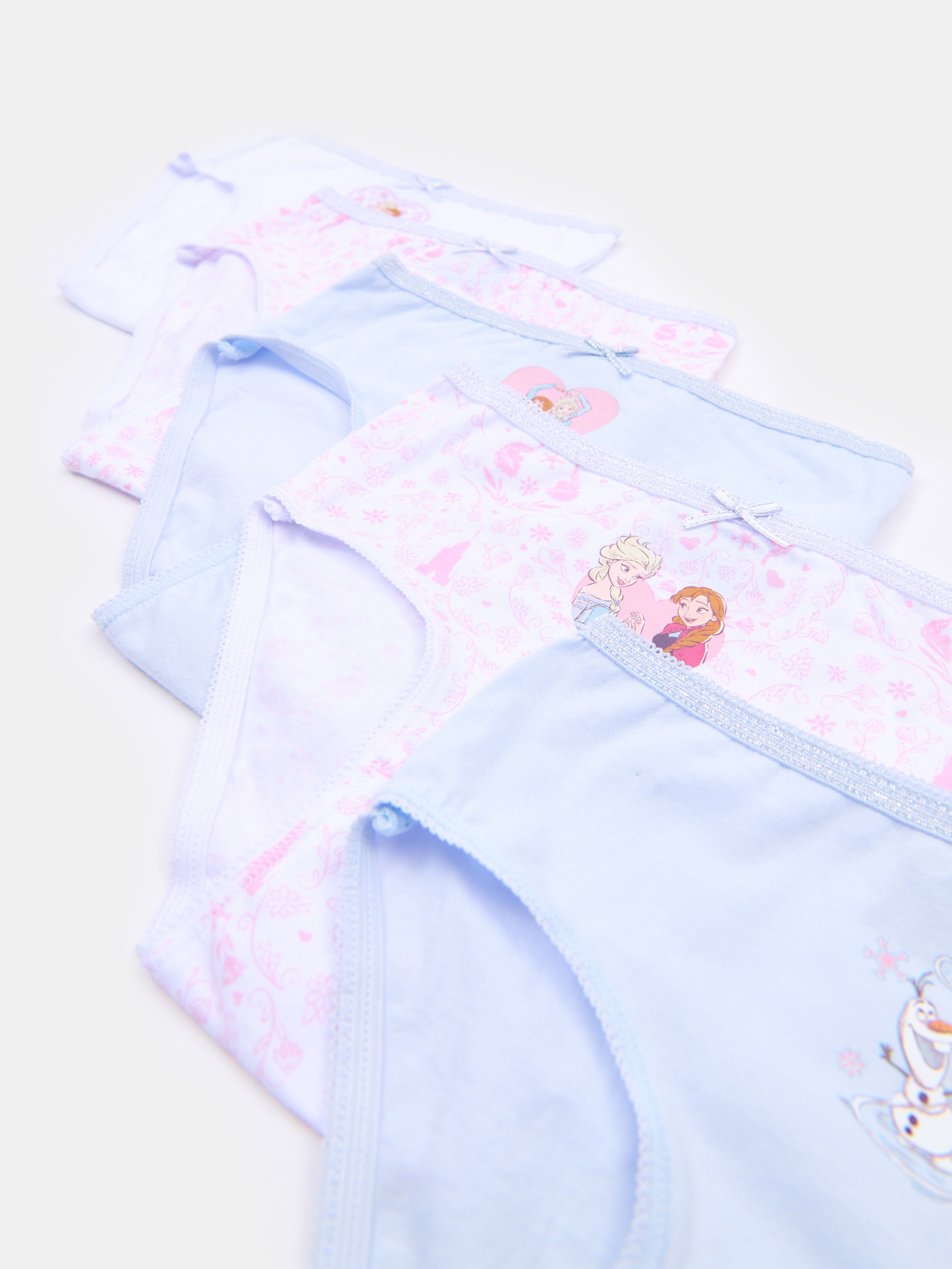 Sinsay - Bawełniane majtki 5 pack Frozen - biały