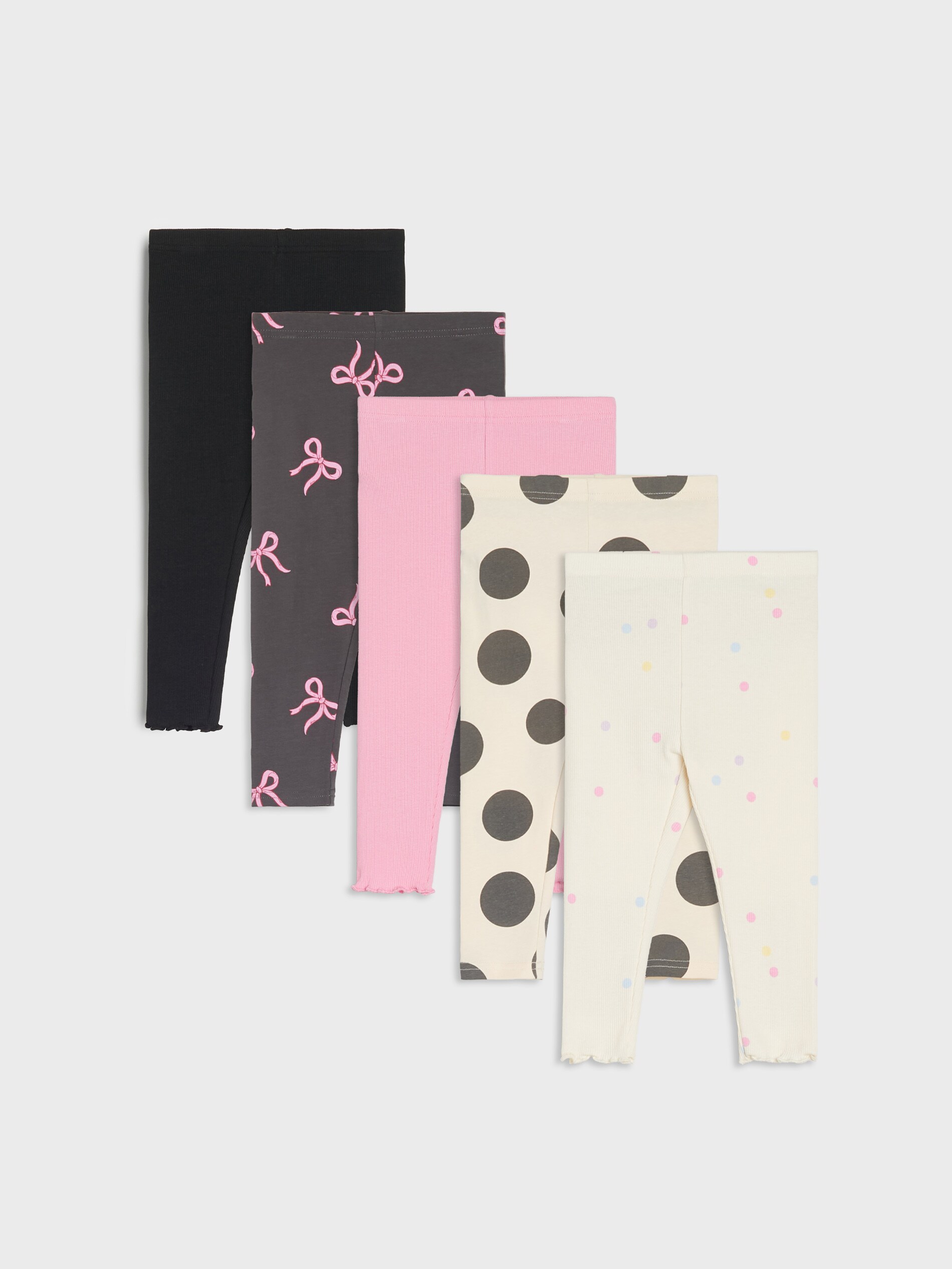 Sinsay - Σετ με 5 κολάν - κρεμ φωτογραφία