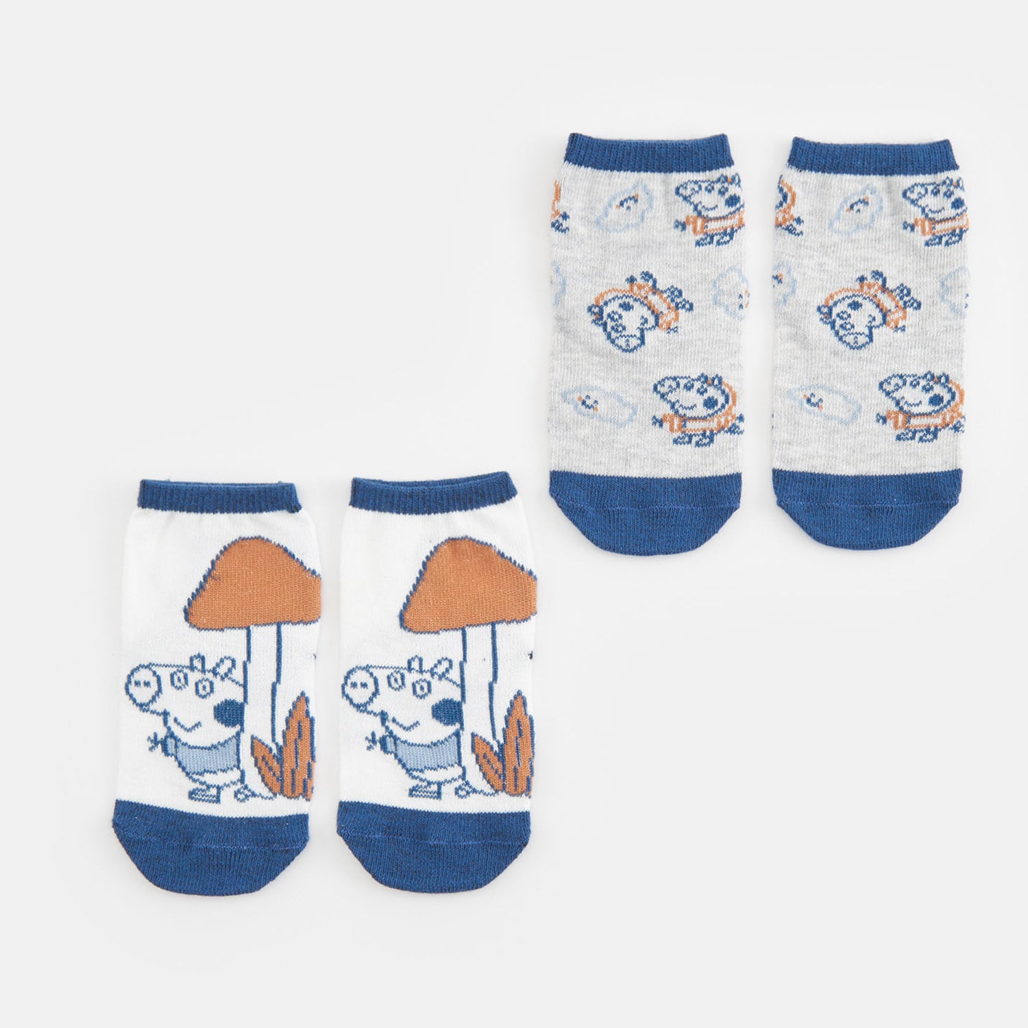 Sinsay - 2 pár Peppa Pig zokni - Kék akciós termékkép 1