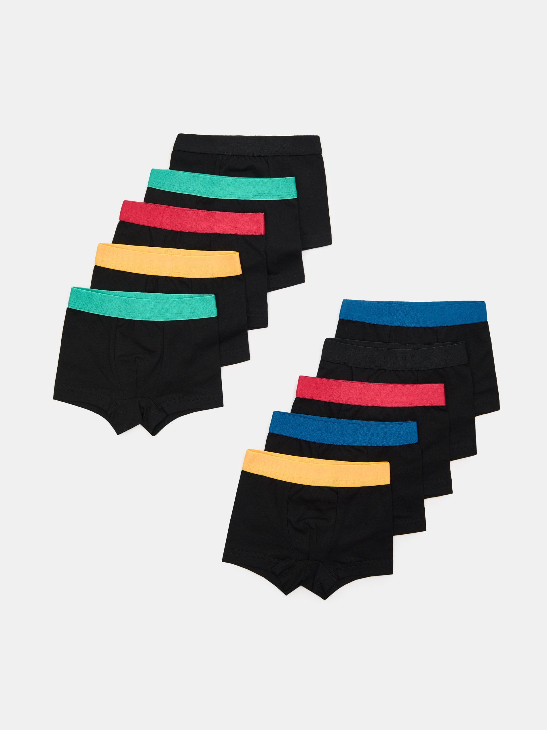 Sinsay - Bawełniane bokserki 10 pack - czarny