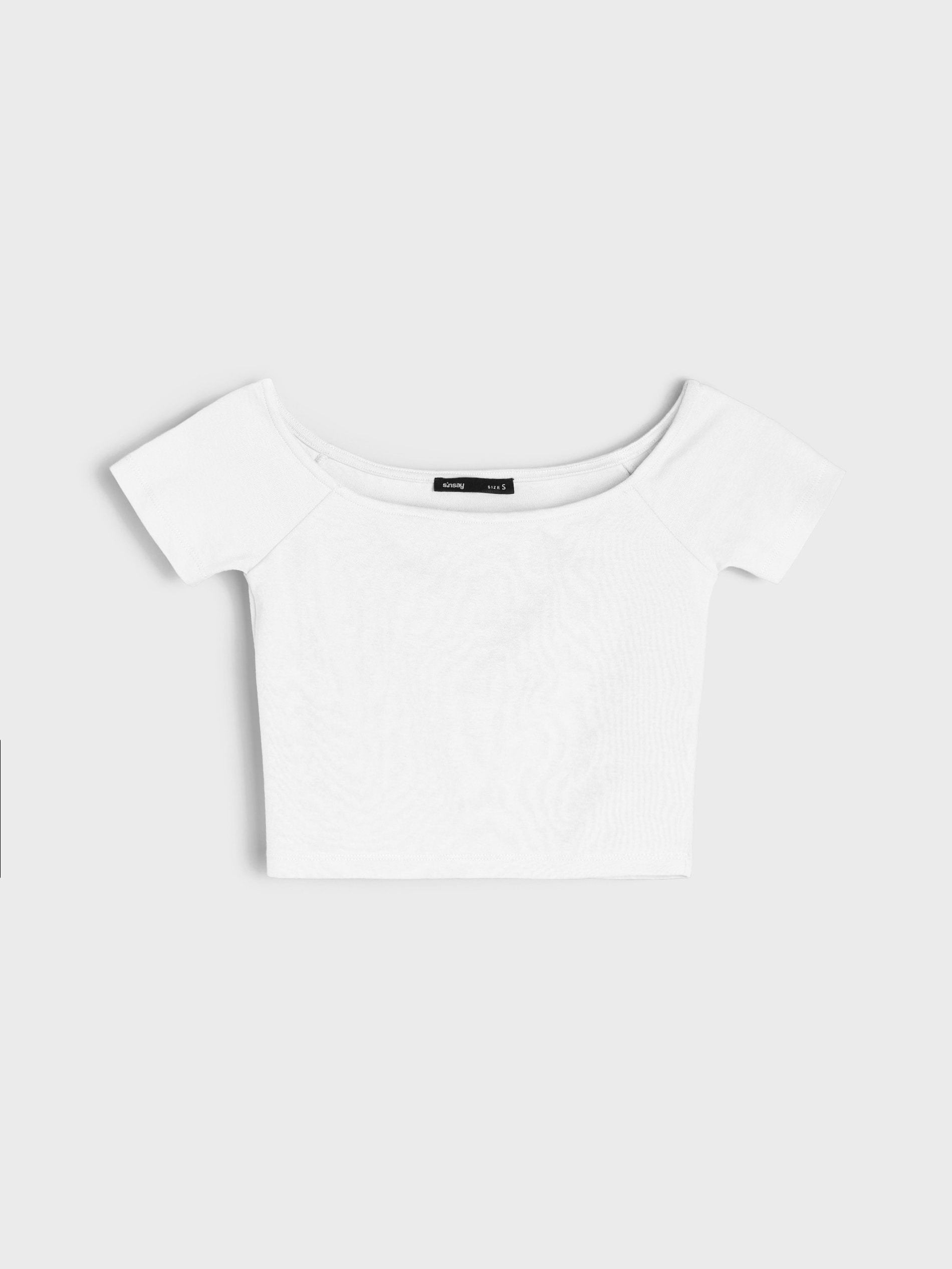 Sinsay - Crop top - λευκο φωτογραφία