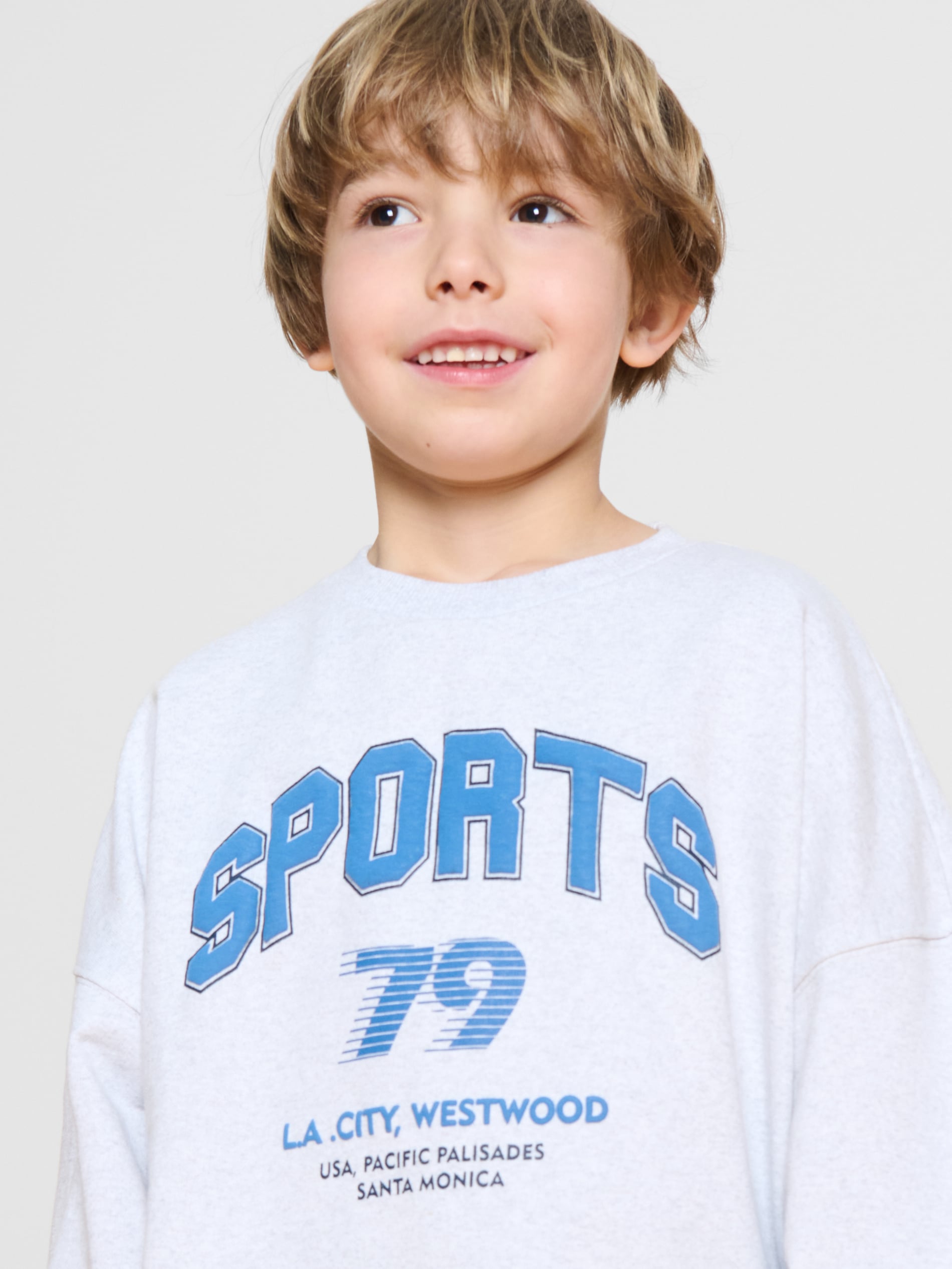 Sinsay - Σετ με φούτερ και παντελόνι - λουλακι φωτογραφία