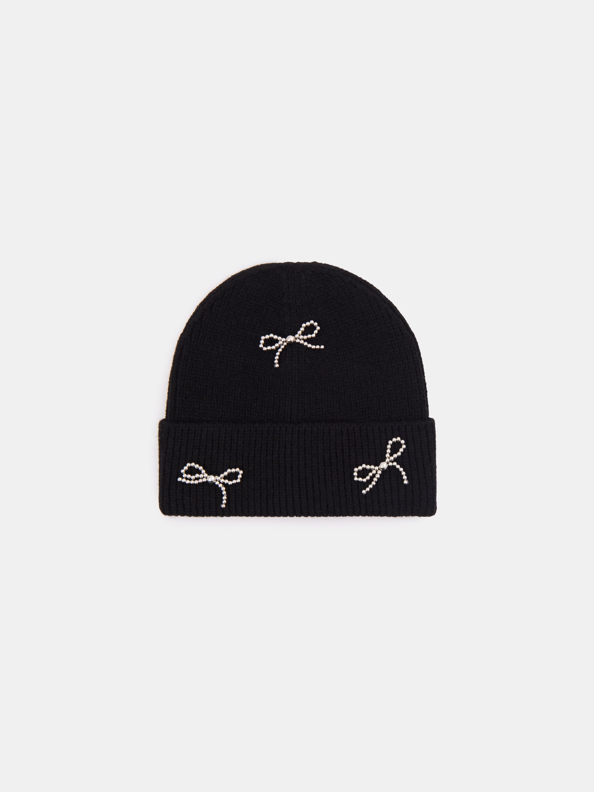 Sinsay - Σκουφάκι τύπου beanie - μαυρο φωτογραφία