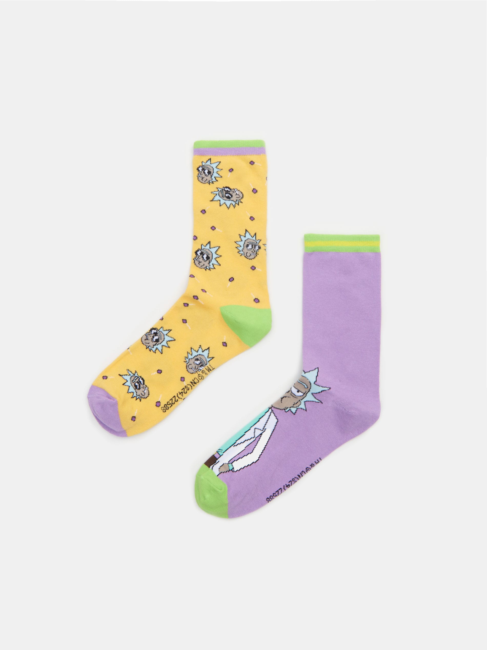 Sinsay - 2 pár Rick and Morty zokni - Narancs termék 2. képe