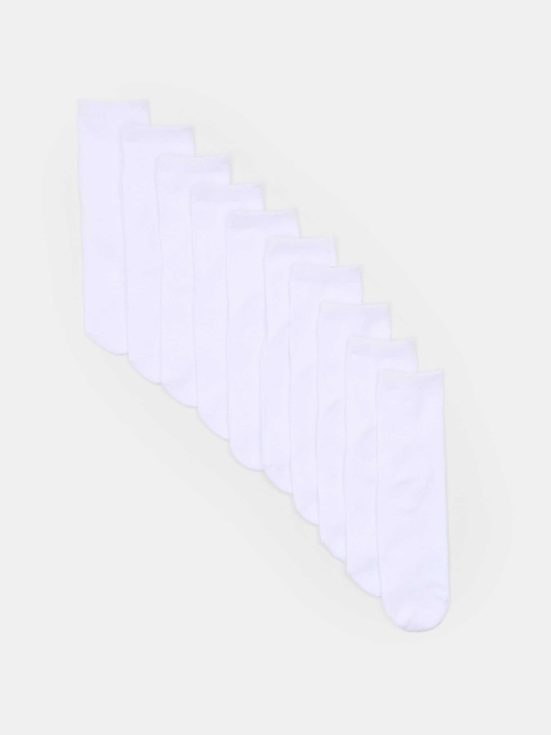 Sinsay - Bawełniane skarpetki 10 pack - biały