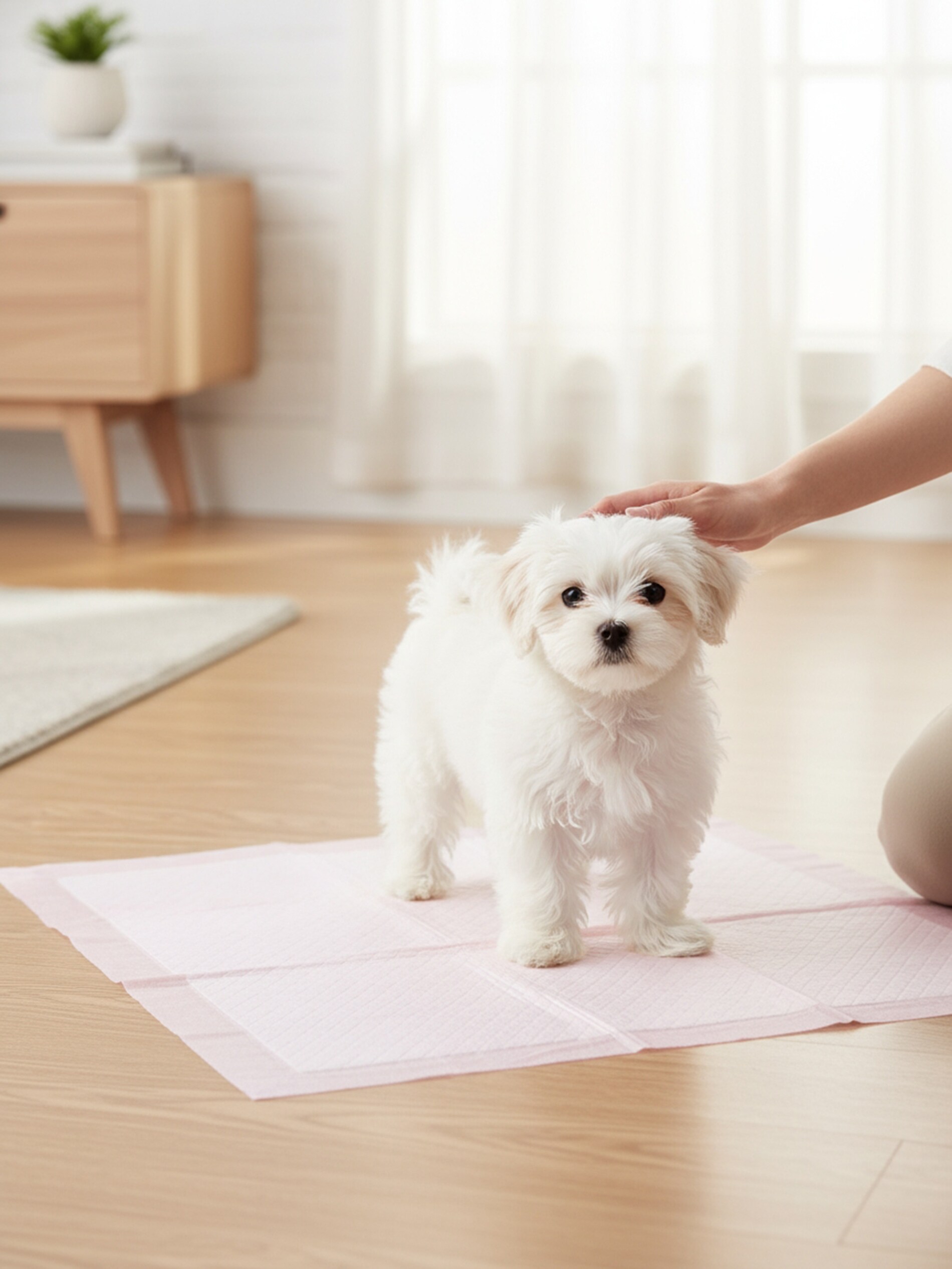Sinsay - Επιδαπέδιες πάνες για ζώα - ροζ παστελ φωτογραφία