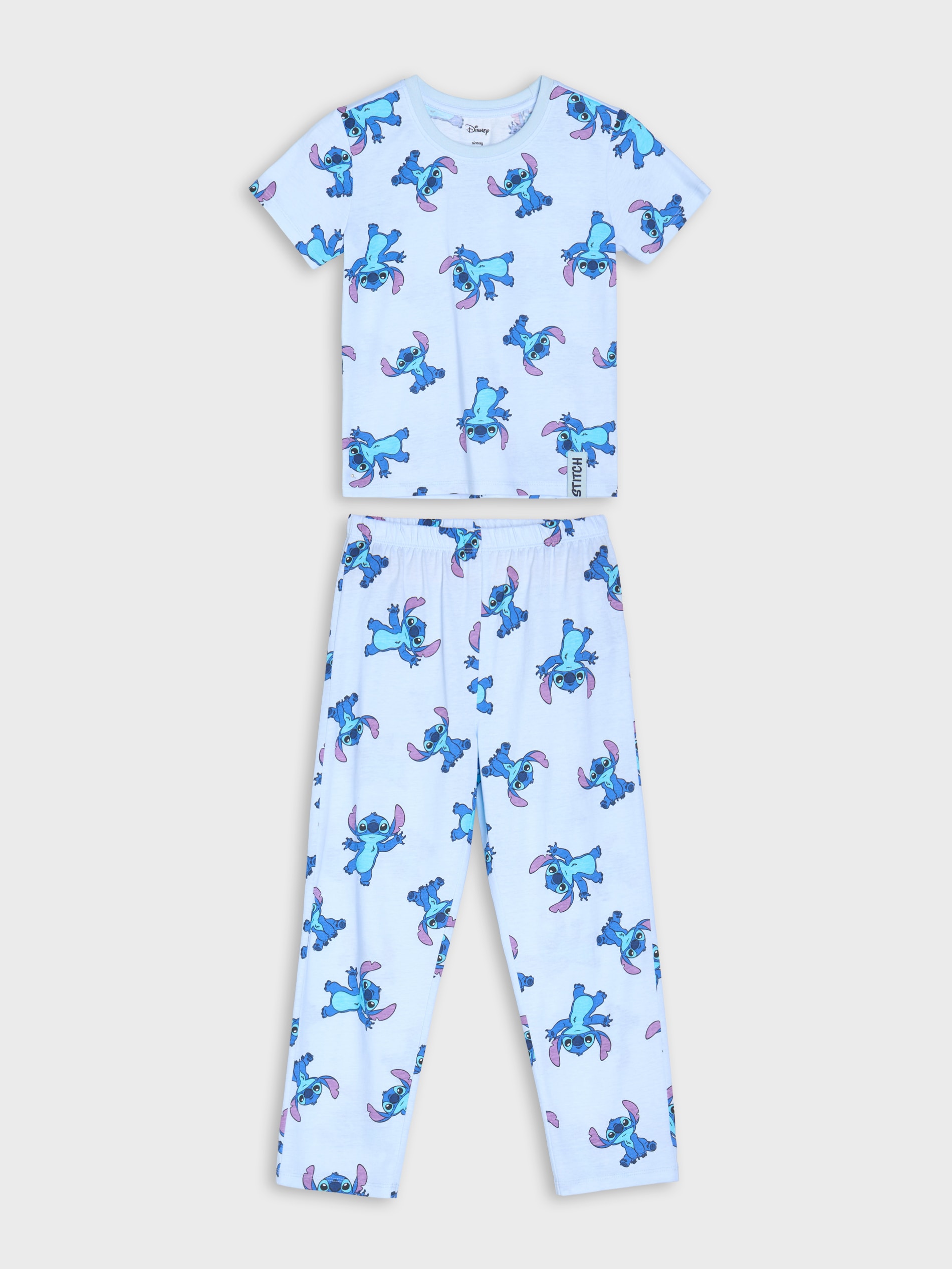 Sinsay - Piżama dwuczęściowa Stitch - zielony